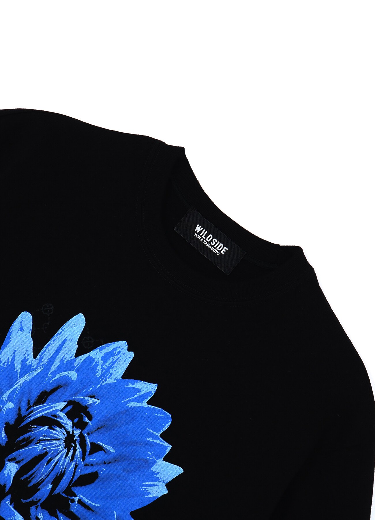 WILDSIDE × CHIVAS REGAL BLUE FLOWER T-Shirt(S BLACK): CHIVAS