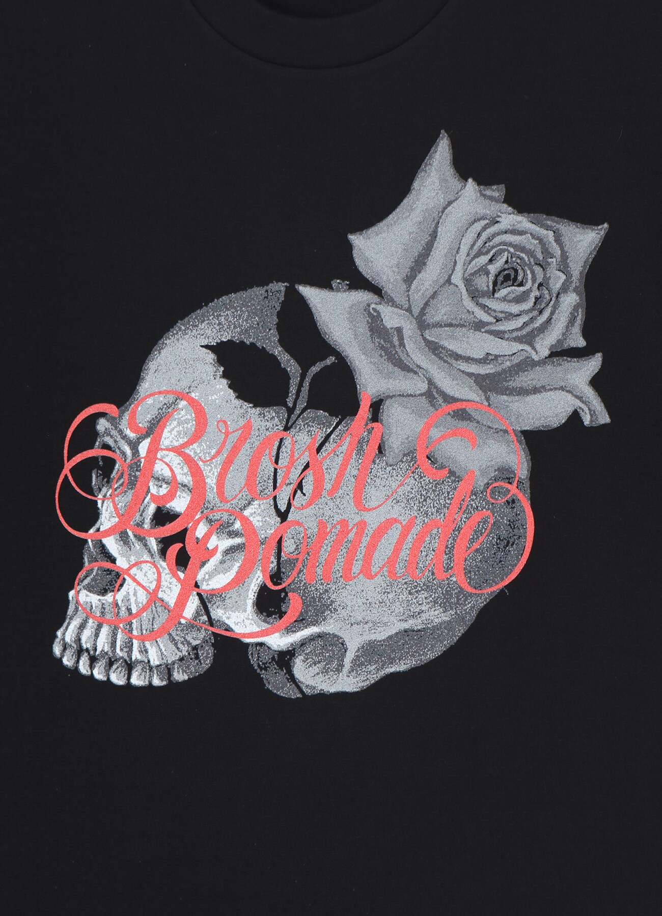 WILDSIDE × BROSH T-shirt (SKULLROSE)_6