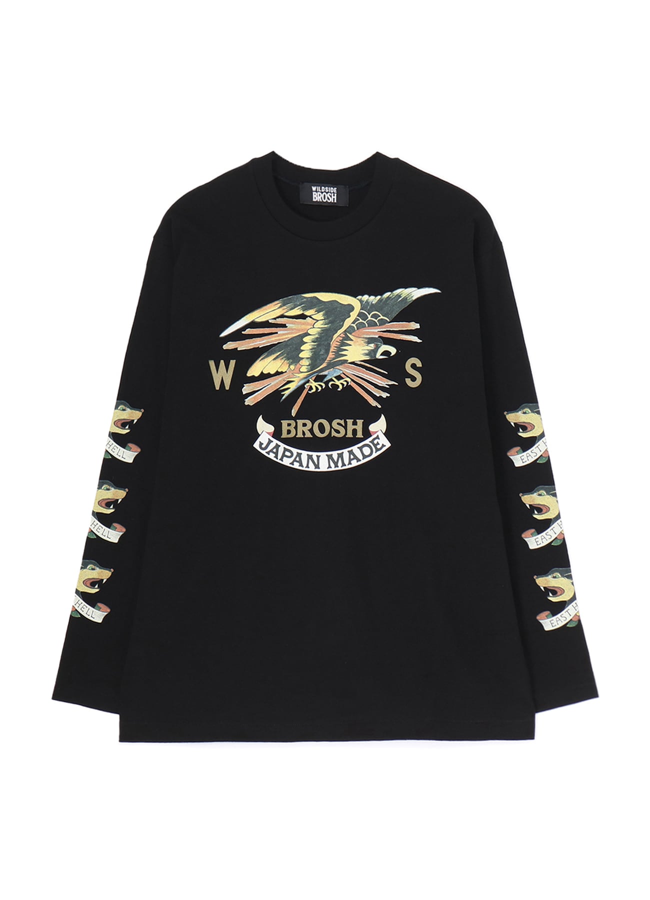 【5/25 12:00 release】WILDSIDE × BROSH Long Sleeve T-Shirt (TATTOO)