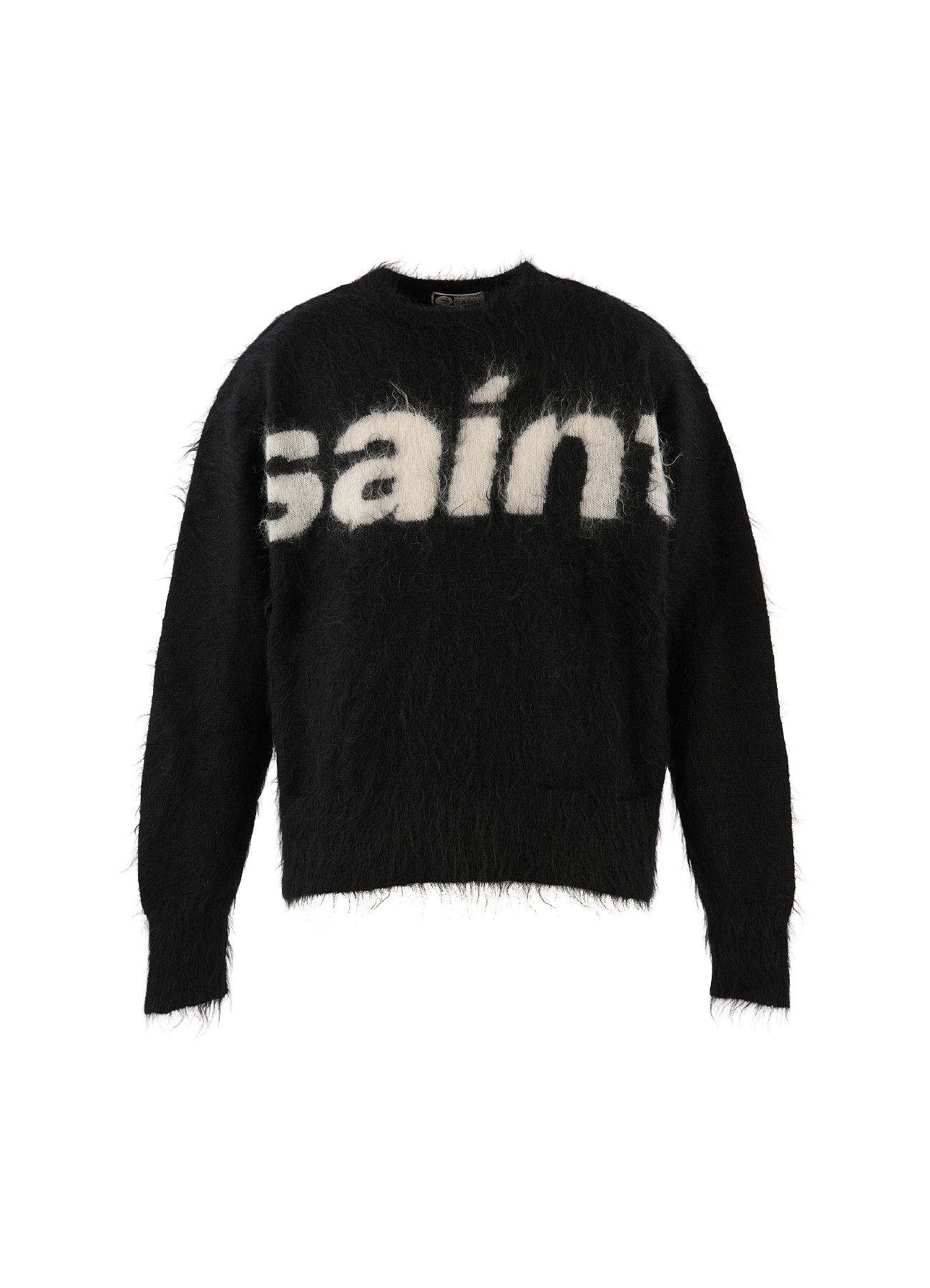 【10/10 12:00 発売】MOHAIR CREW KNIT/SAINT/BLACK
