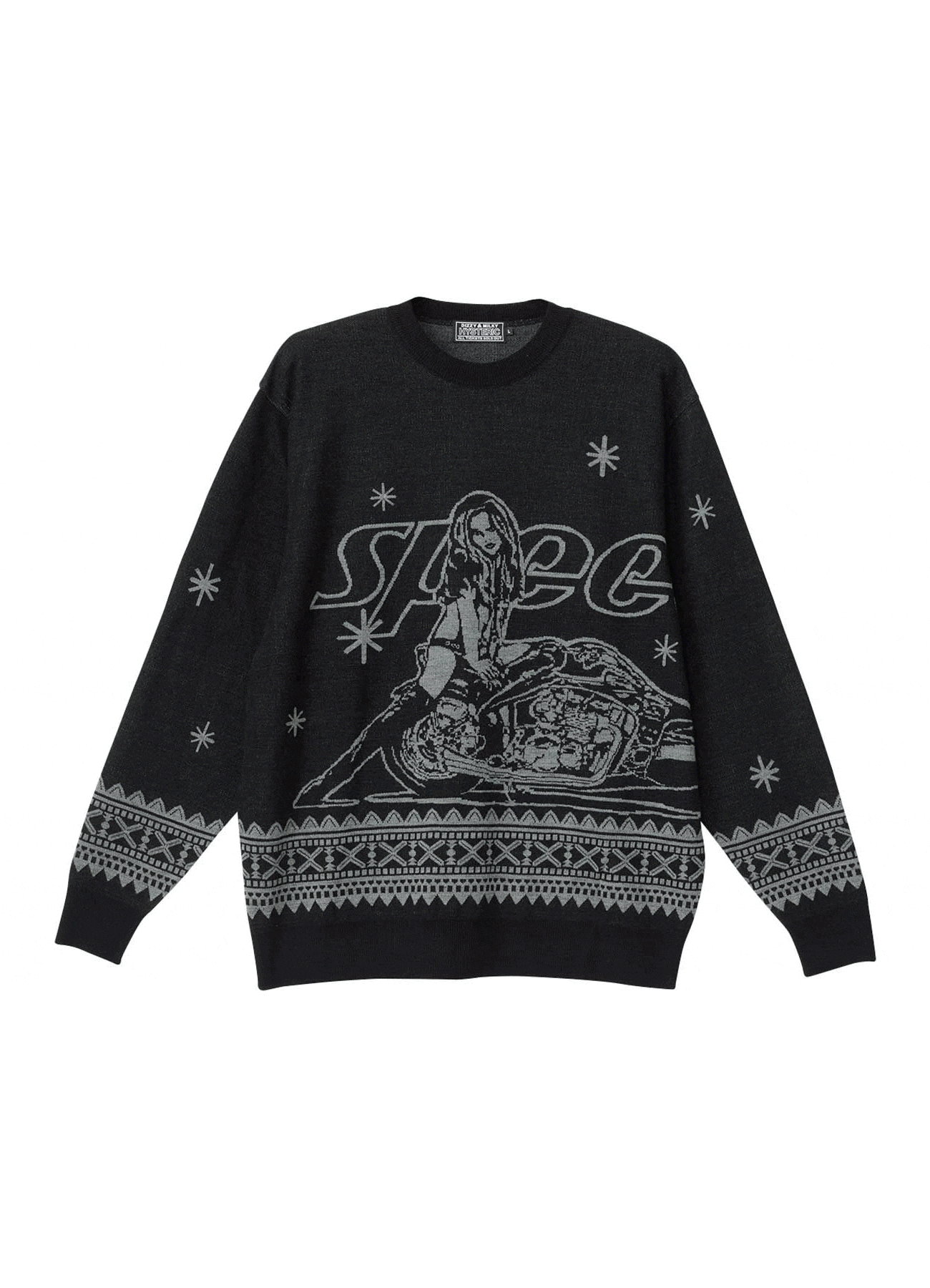 【10/3 12:00 発売】SPEEDSTER Jacquard Sweater