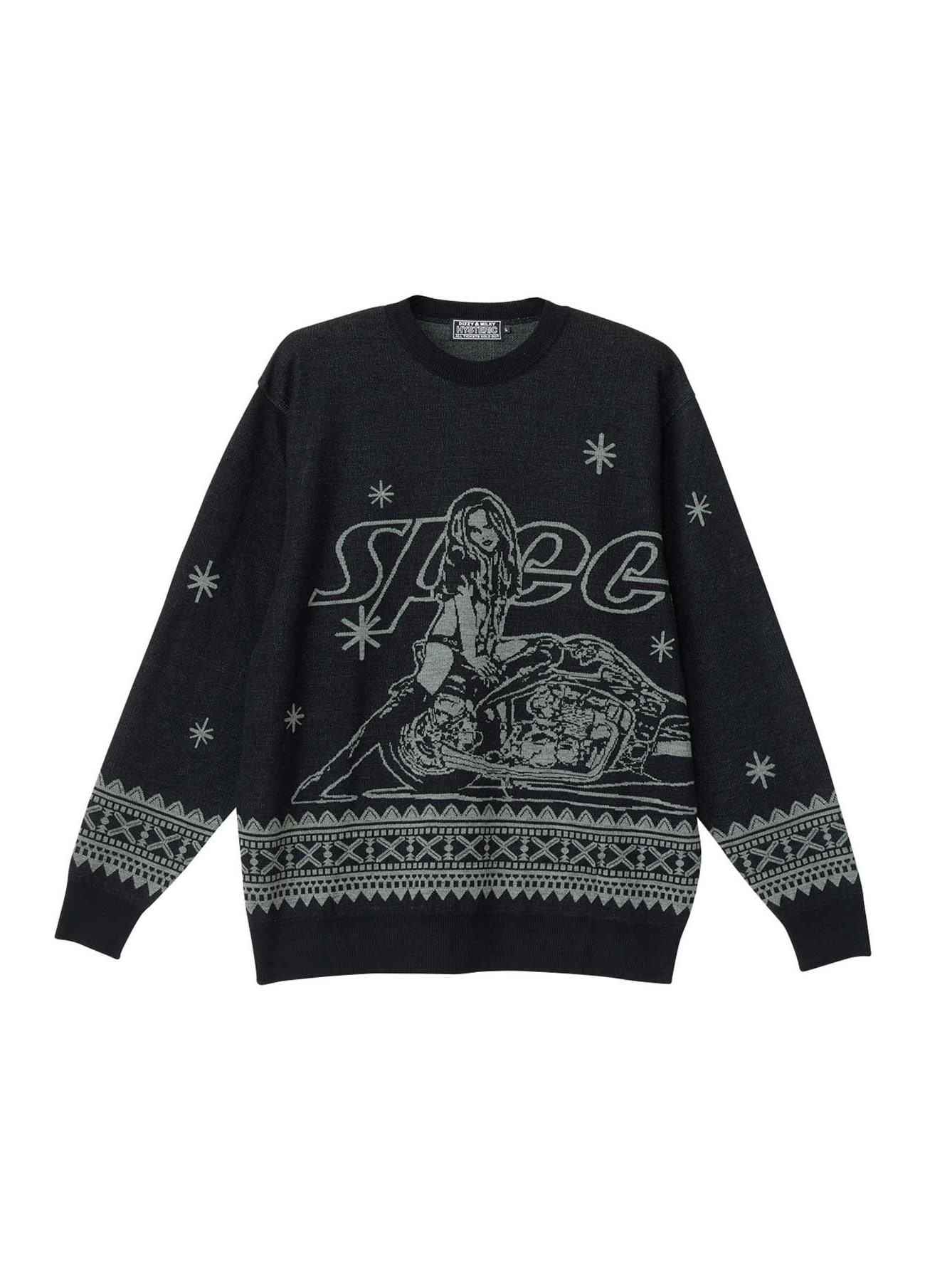 【10/3 12:00 発売】SPEEDSTER Jacquard Sweater_1