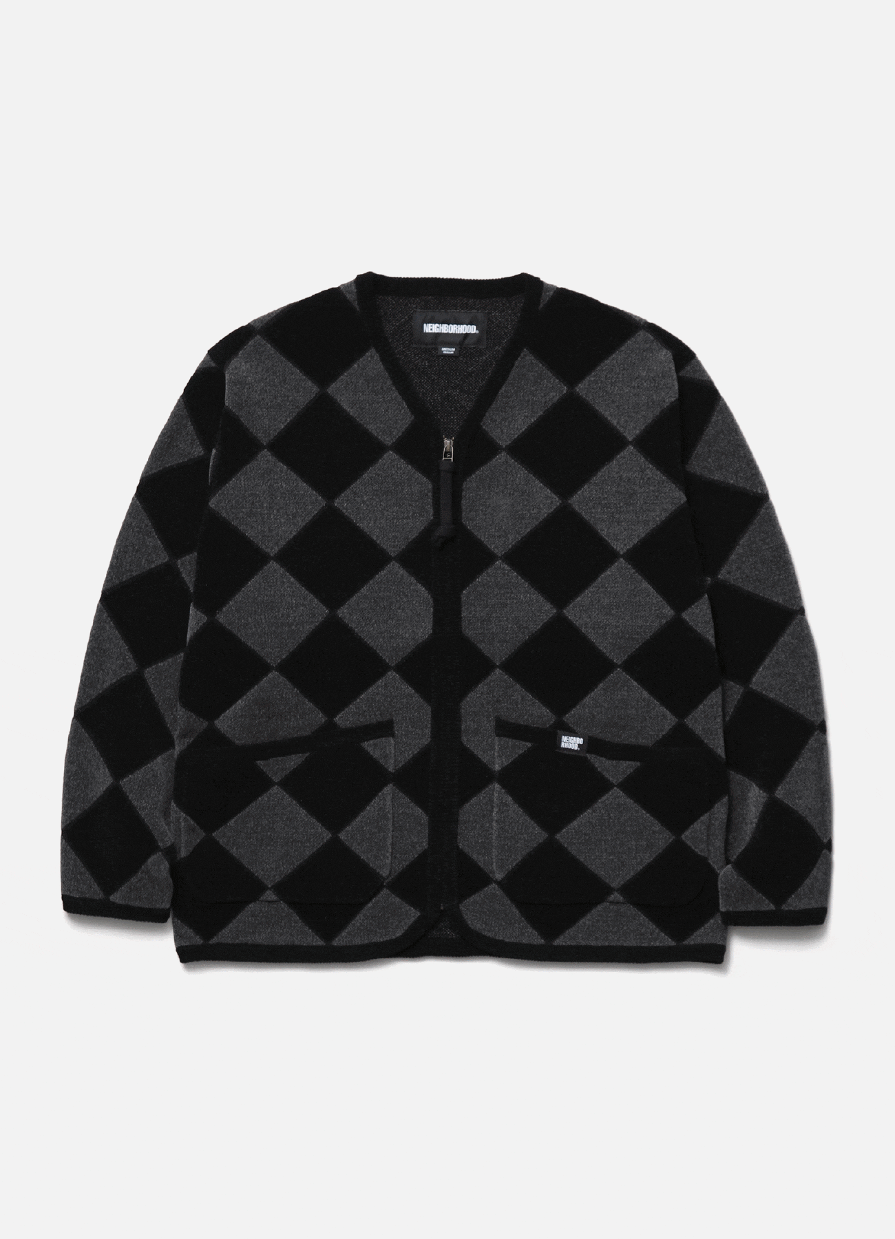 【10/24 12:00 発売】CHECKER ZIP CARDIGAN