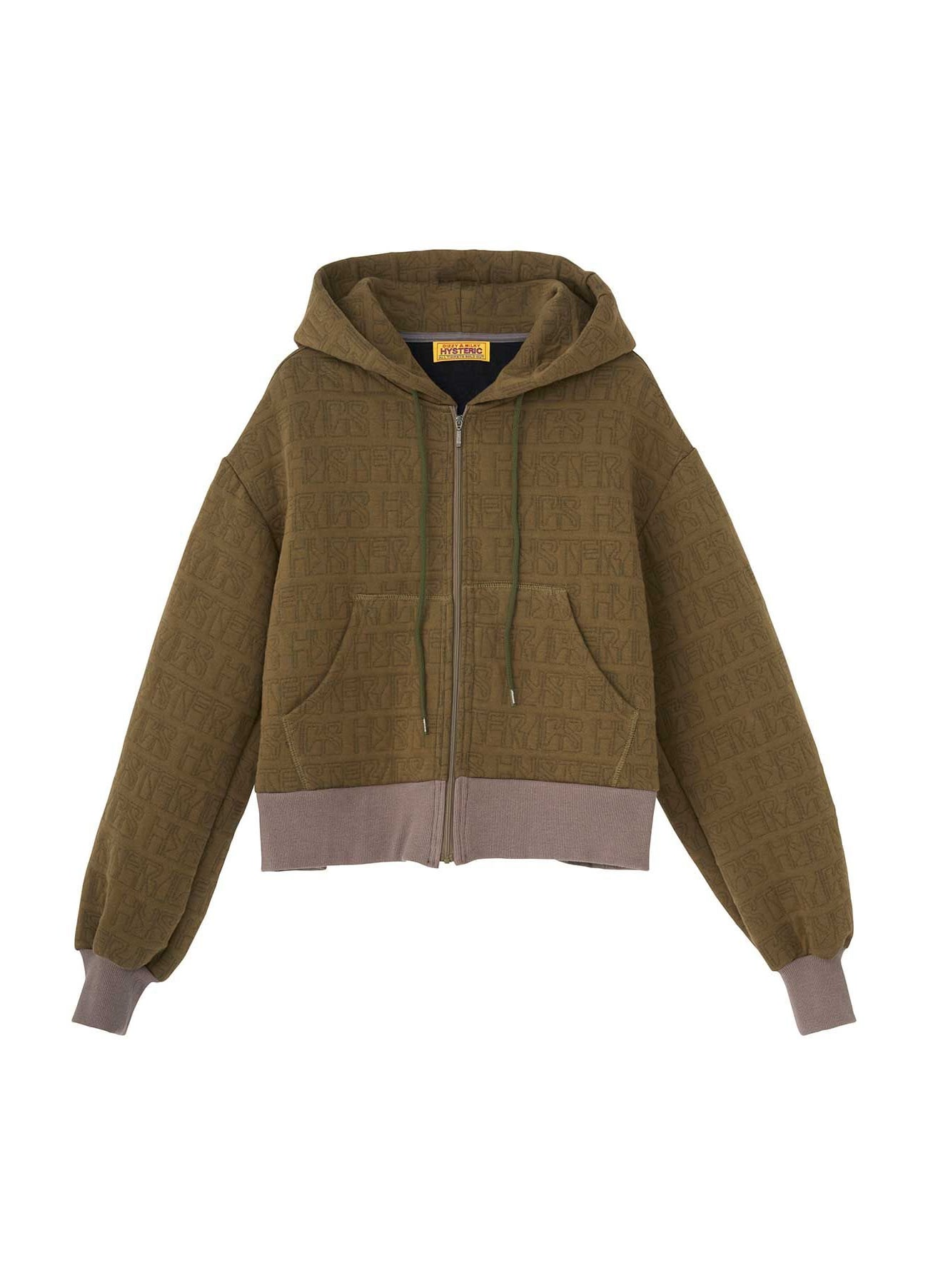 【10/17 12:00 発売】HYSTERIC DELIGHT Cropped Hoodie_1