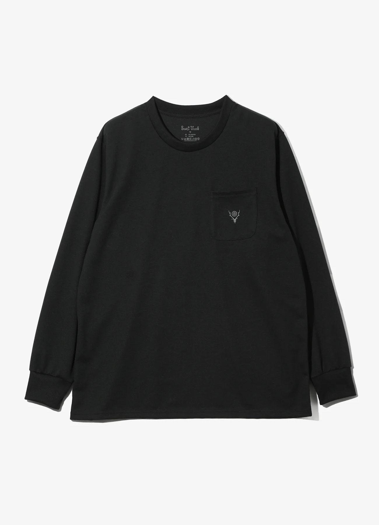 【10/17 12:00 発売】L/S Round Pocket Tee - Circle Horn_1
