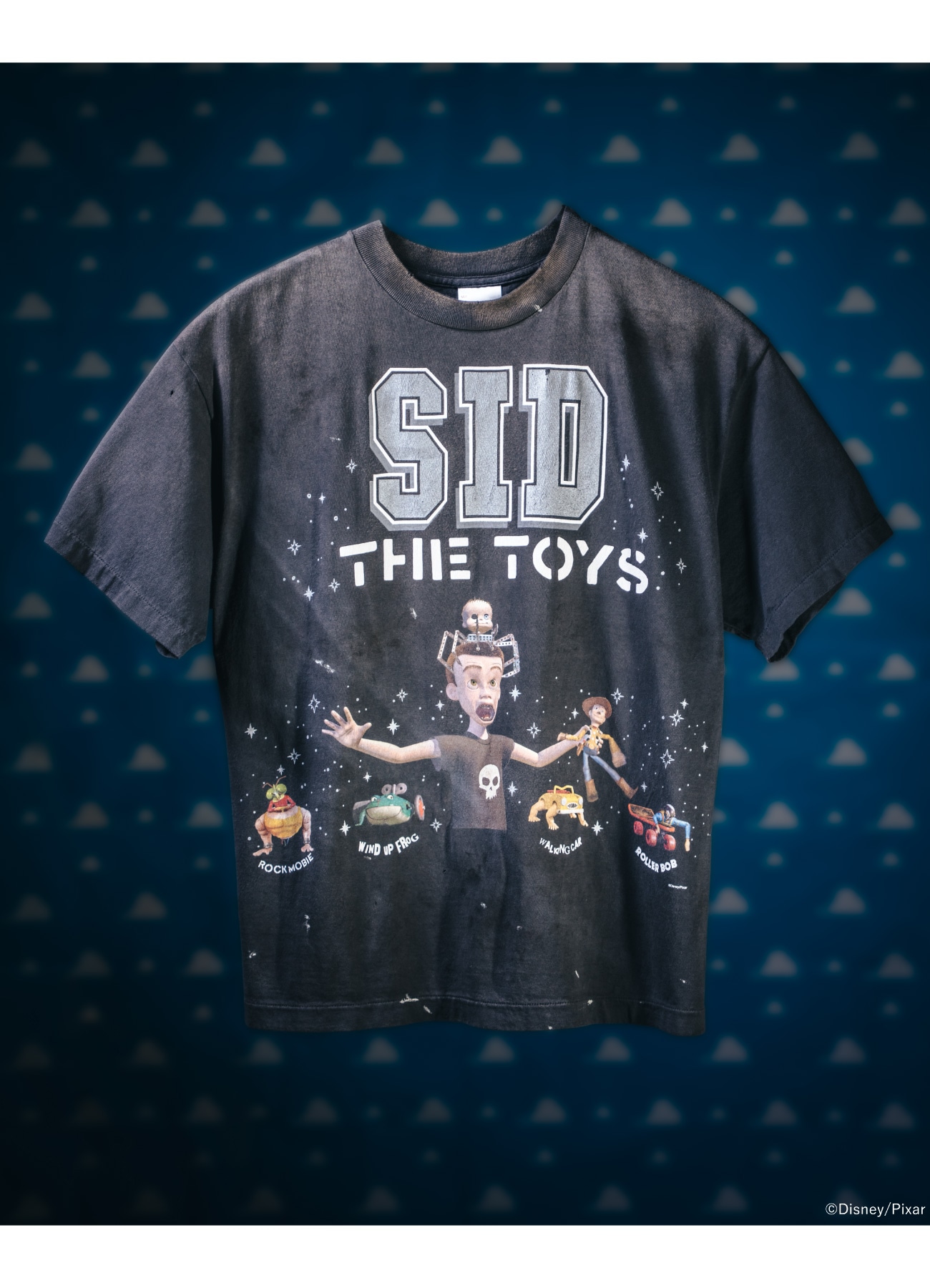 SM-MK1-0000-C92/PIXAR_SS T-SHIRT/SID/BLACK(M Black): (c)SAINT