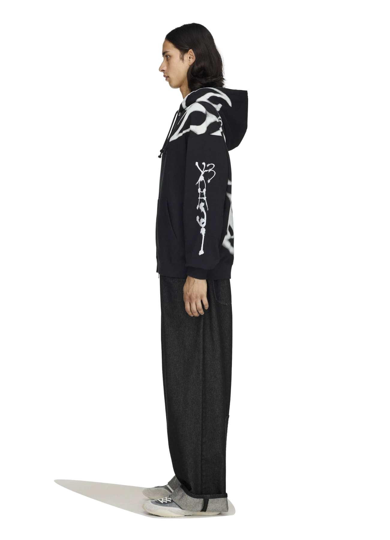 Y-3 CHITO GRAPHIC FRENCH TERRY ZIP HOODIE_5
