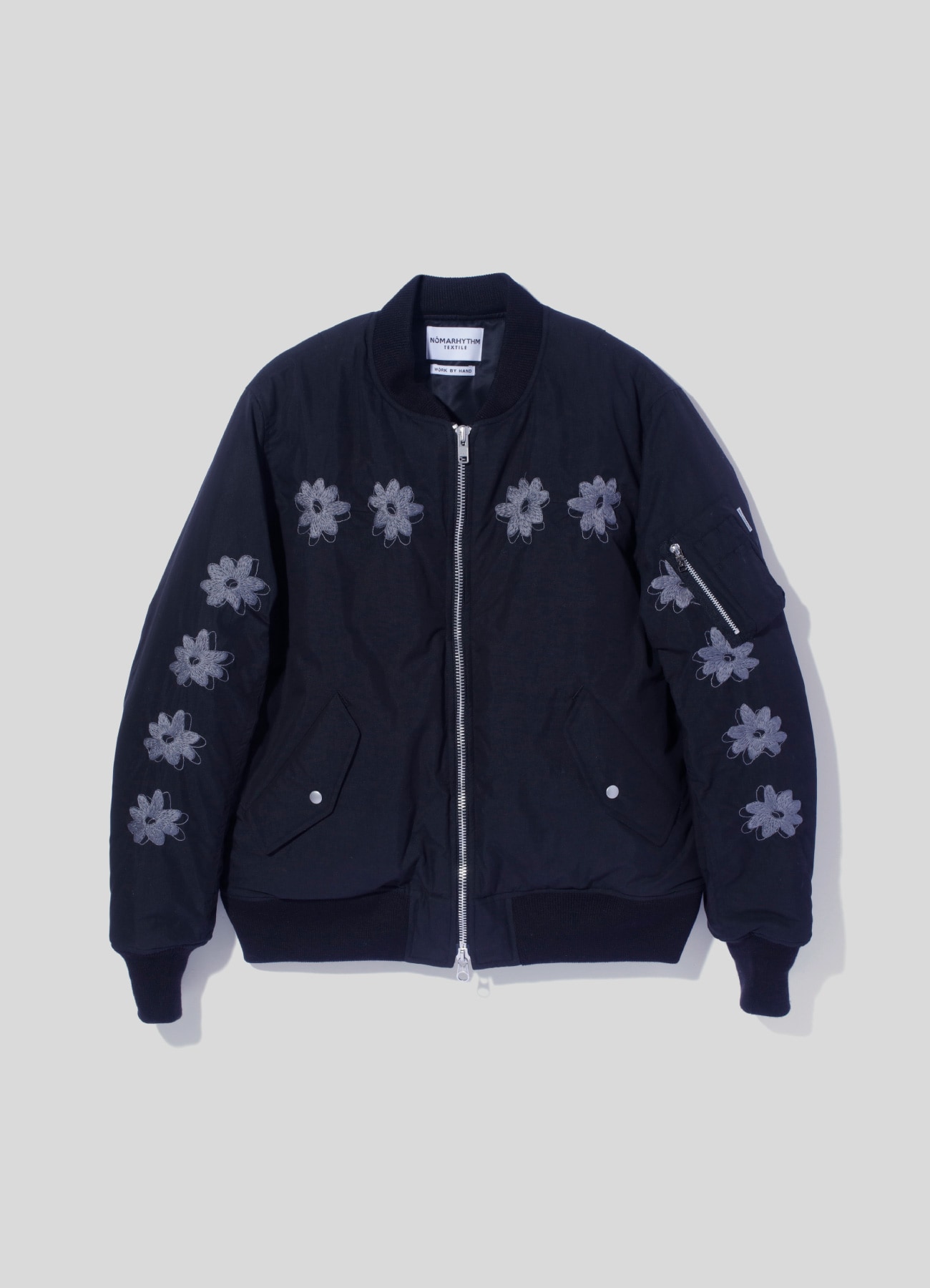 【8/29 12:00 発売】Flower Embroidery Flight Jacket_1