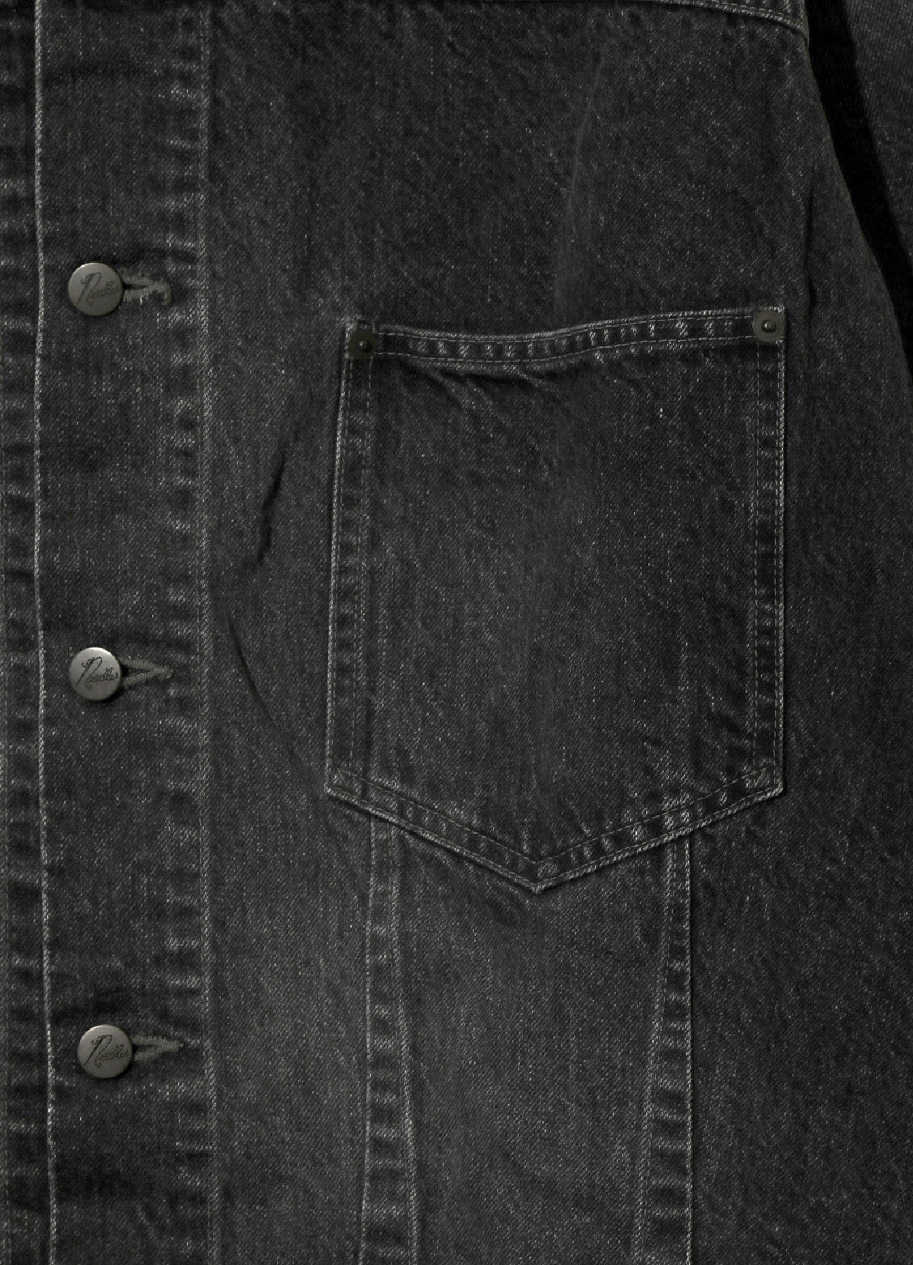 【7/18 12:00 release】Darts Bottom Jean Jacket - 12oz Denim_2