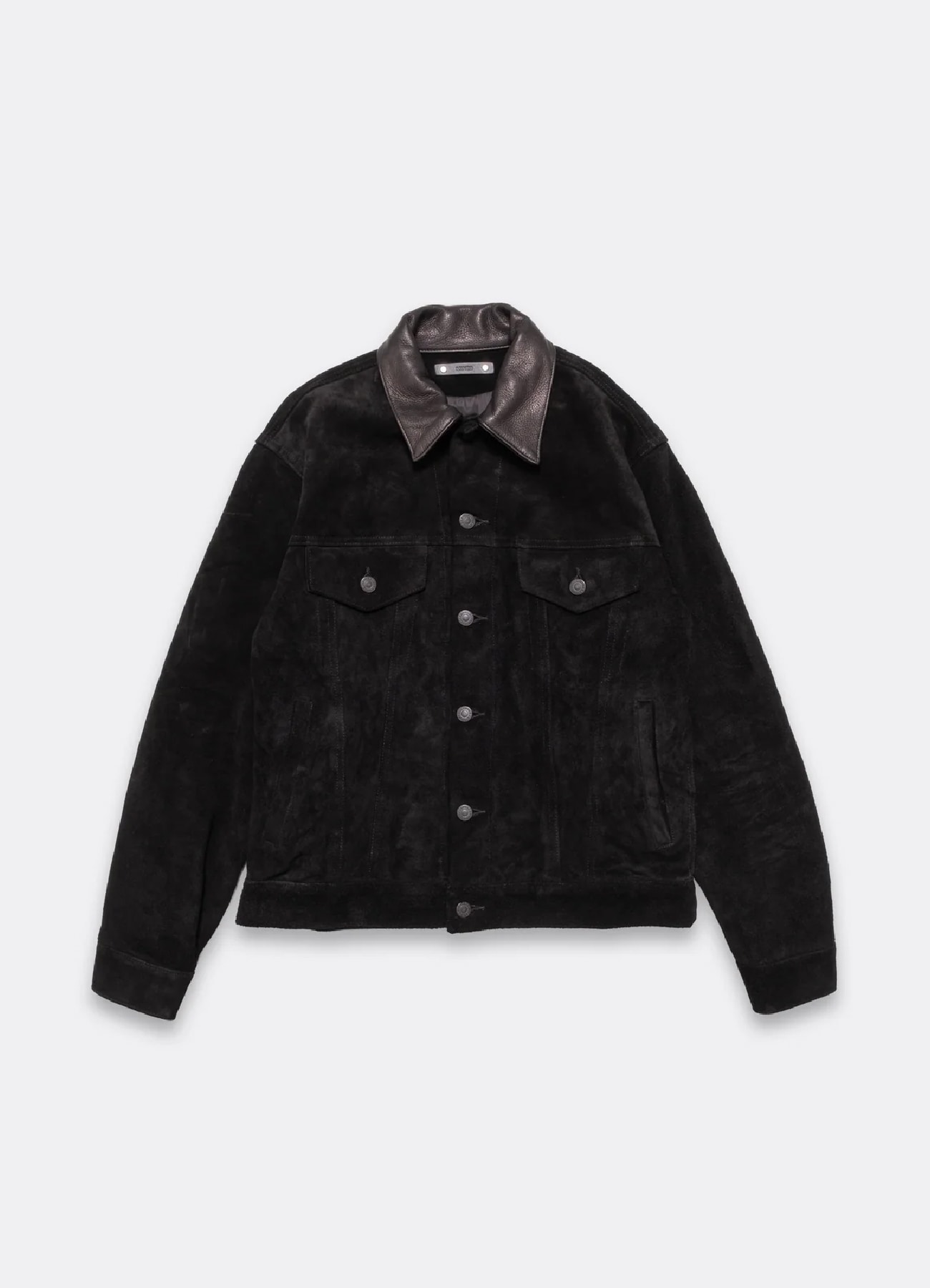【10/24 12:00 発売】Washed Leather Trucker Jacket