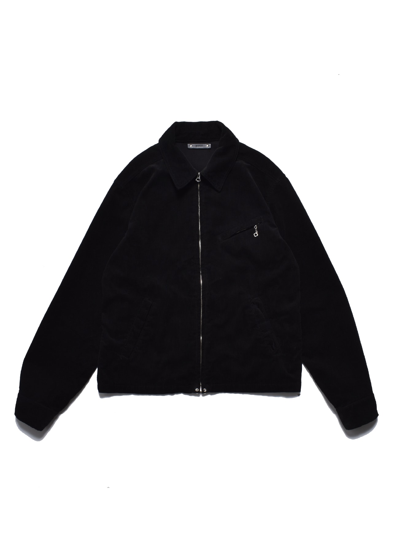 【9/26 12:00 発売】Black Corduroy Zipup Trucker Jacket_1