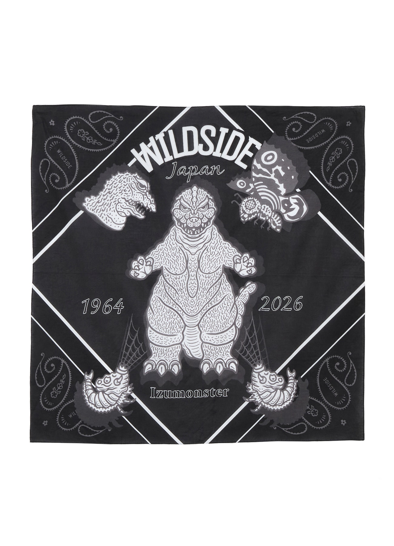 【9/9 - 阪急メンズ東京 POPUP STORE 先行発売】WILDSIDE × IZUMONSTER Scarf