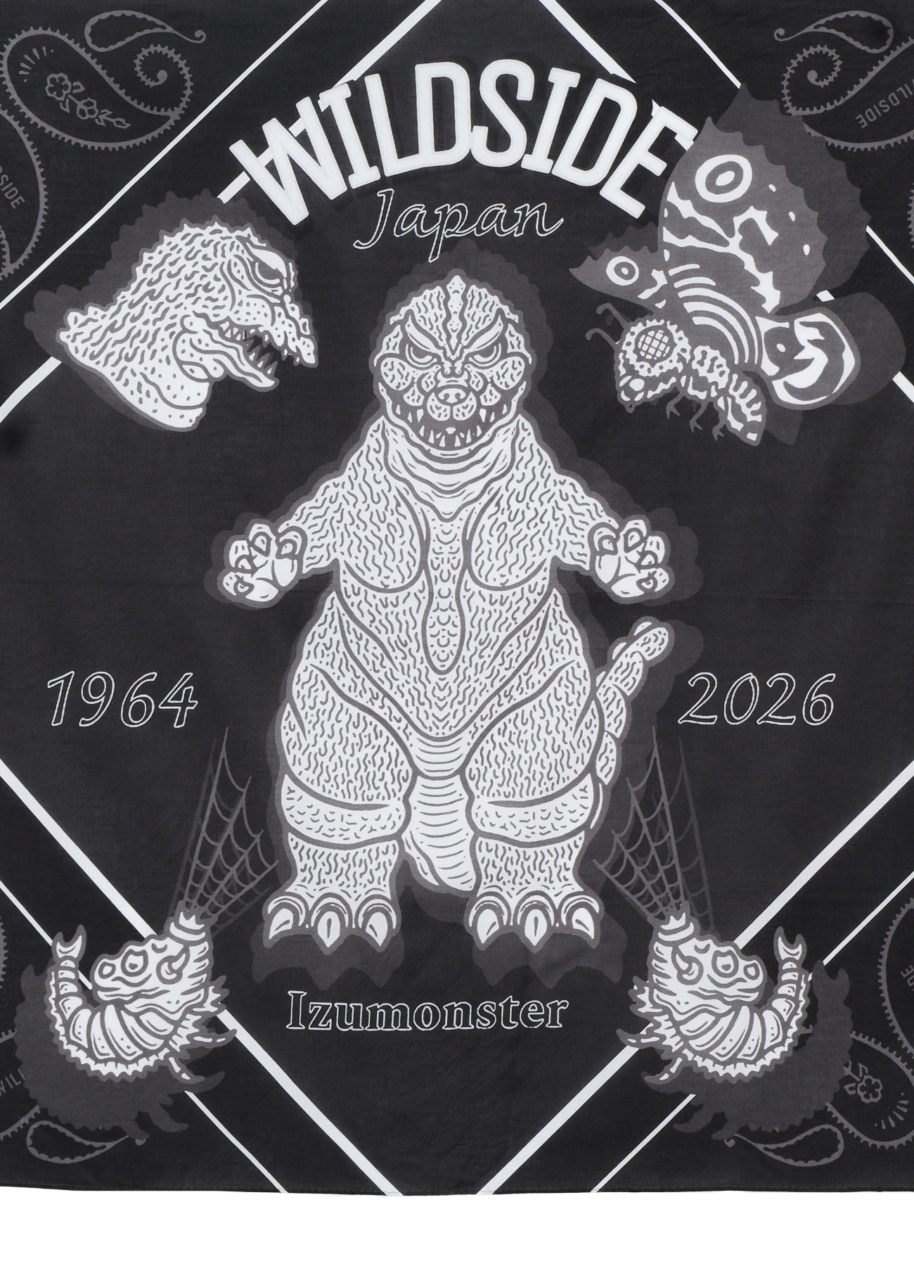 【9/9 - 阪急メンズ東京 POPUP STORE 先行発売】WILDSIDE × IZUMONSTER Scarf_3