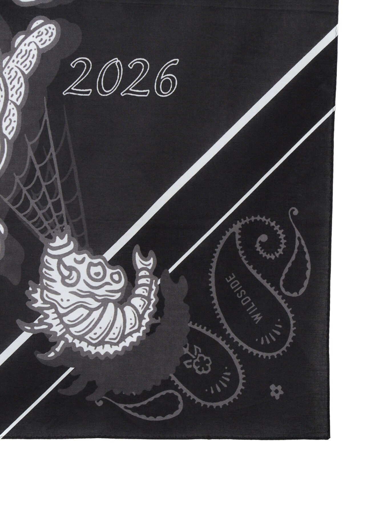 【9/9 - 阪急メンズ東京 POPUP STORE 先行発売】WILDSIDE × IZUMONSTER Scarf_4