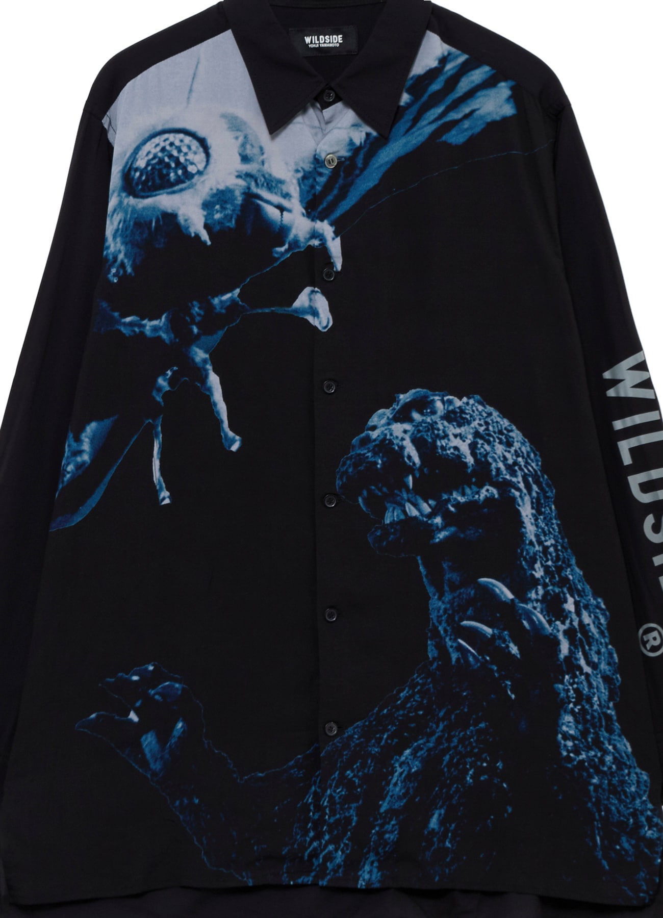 【9/9 - 阪急メンズ東京 POPUP STORE 先行発売】WILDSIDE × IZUMONSTER Mothra vs Godzilla Rayon Shirt_6