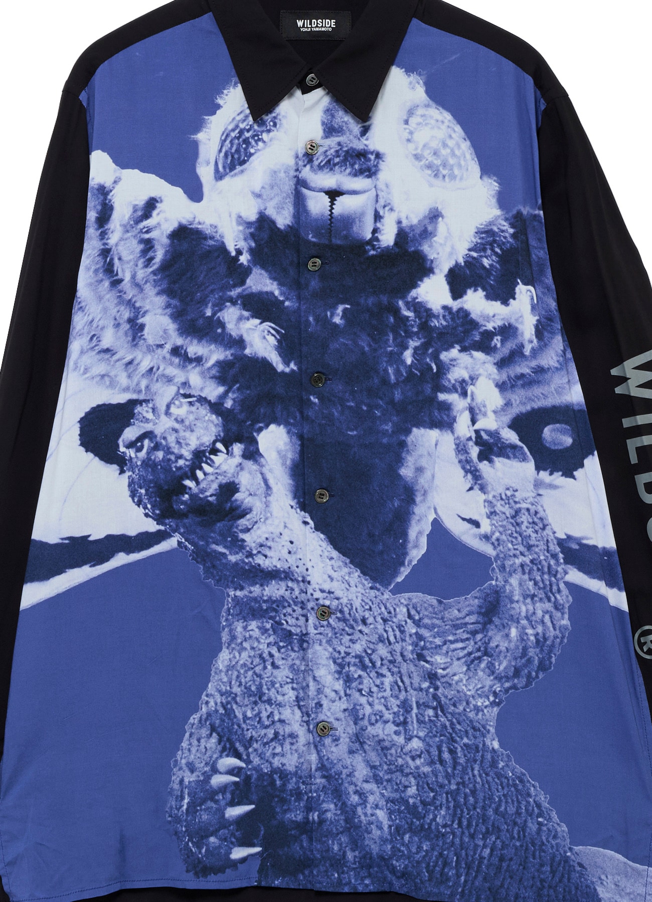 【9/9 - 阪急メンズ東京 POPUP STORE 先行発売】WILDSIDE × IZUMONSTER Mothra vs Godzilla Rayon Shirt_6