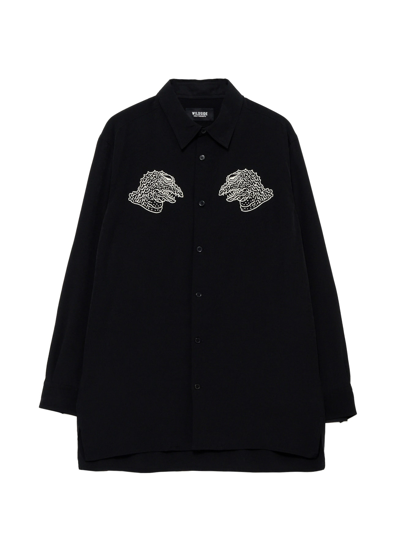 【9/9 - 阪急メンズ東京 POPUP STORE 先行発売】WILDSIDE × IZUMONSTER Ta/Pe Crepe de Chine Embroidery Shirt