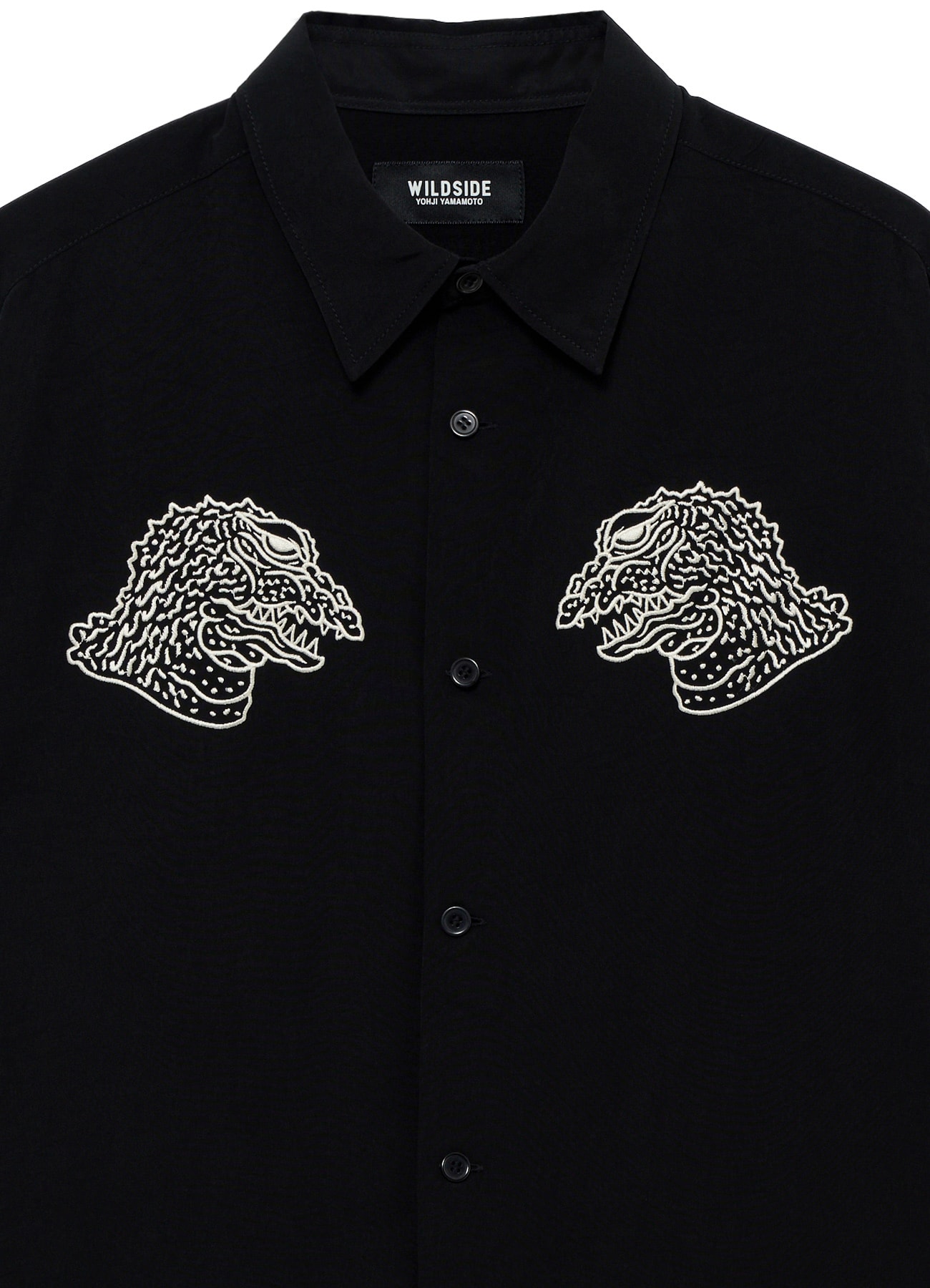 【9/9 - 阪急メンズ東京 POPUP STORE 先行発売】WILDSIDE × IZUMONSTER Ta/Pe Crepe de Chine Embroidery Shirt_6