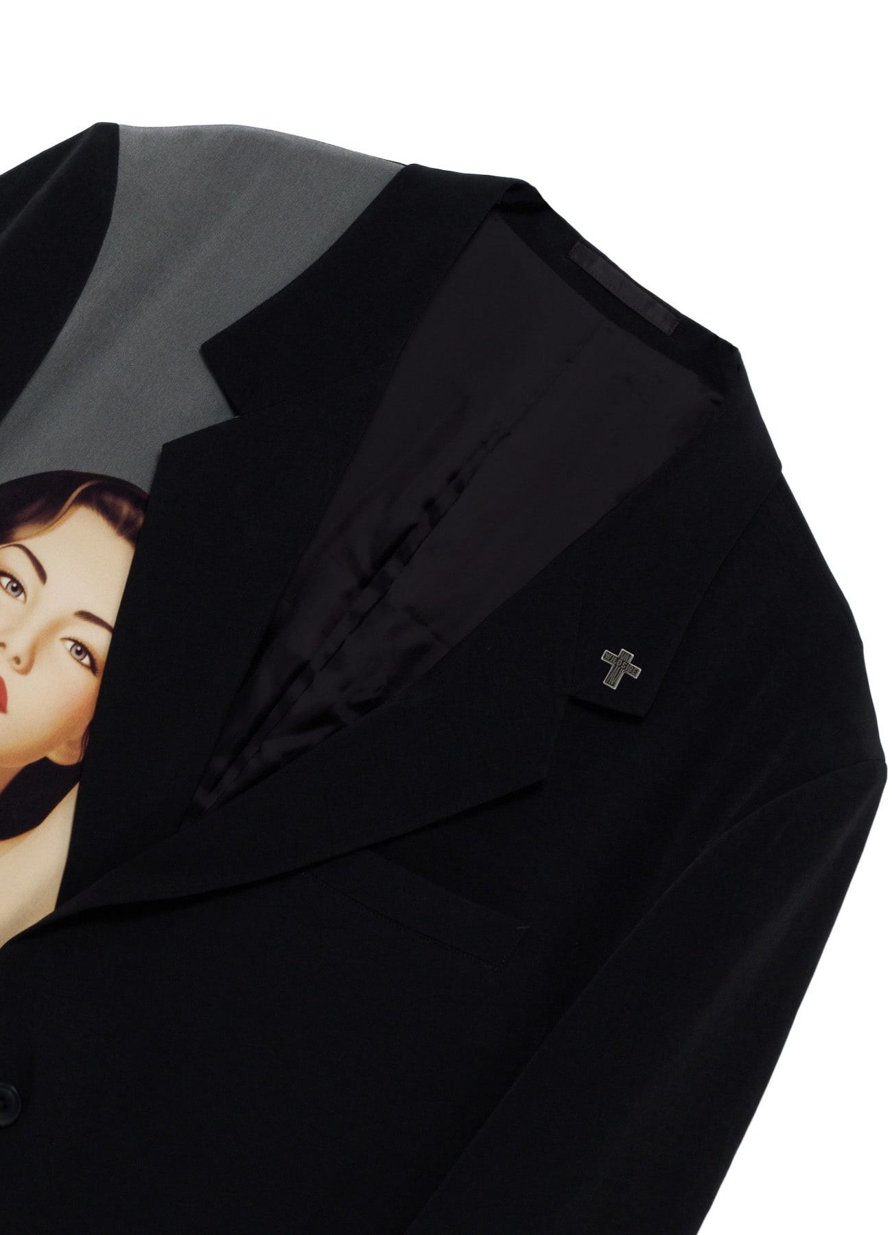【9/11 18:00 発売】WILDSIDE × The Weeknd Ta/Pe Crepe de Chine 2B Tailored Collar Jacket_4