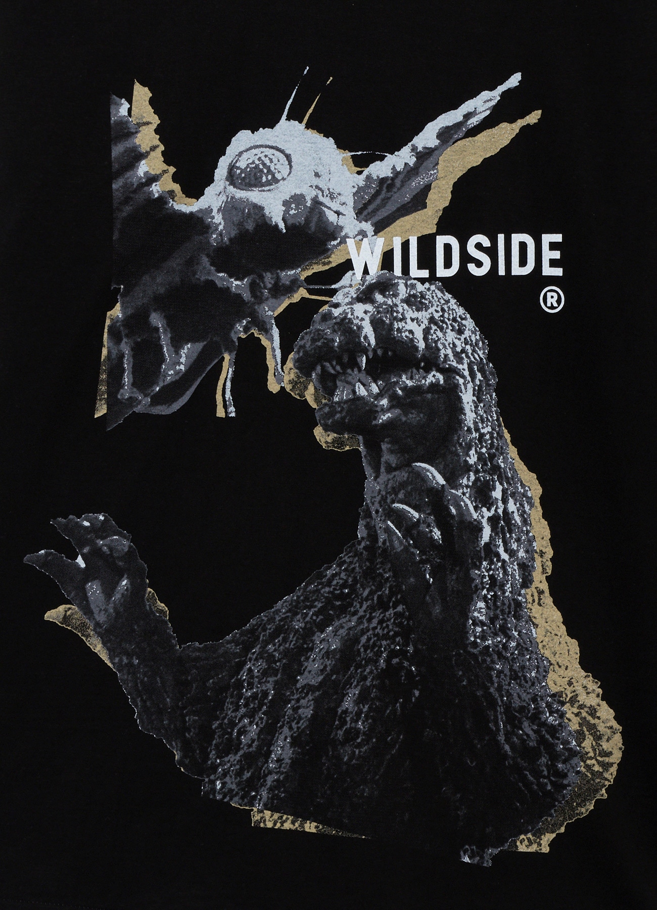 【9/9 - 阪急メンズ東京 POPUP STORE 先行発売】WILDSIDE × IZUMONSTER Mothra vs Godzilla live-action T-shirt_6