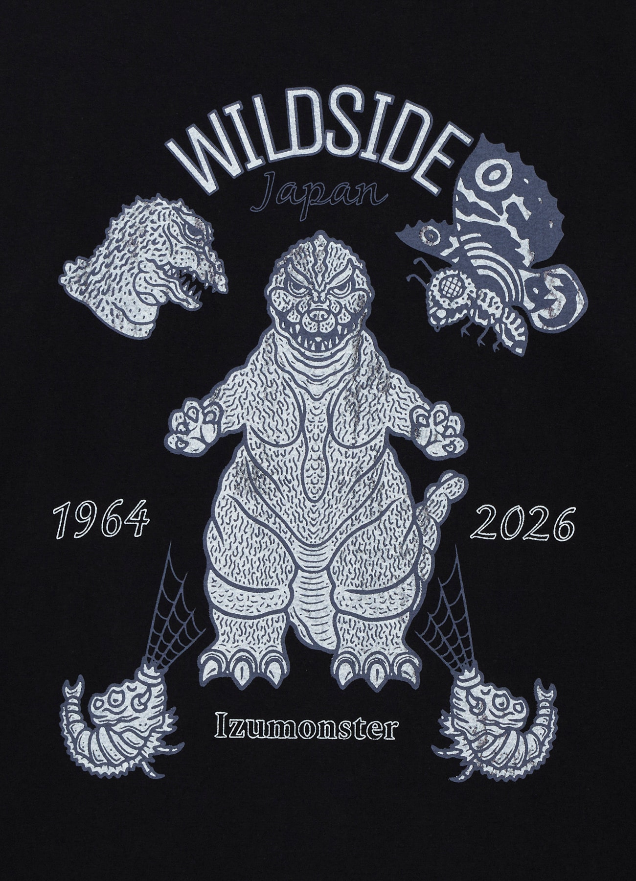 【9/9 - 阪急メンズ東京 POPUP STORE 先行発売】WILDSIDE × IZUMONSTER Mothra vs Godzilla Graphic T-shirt_6