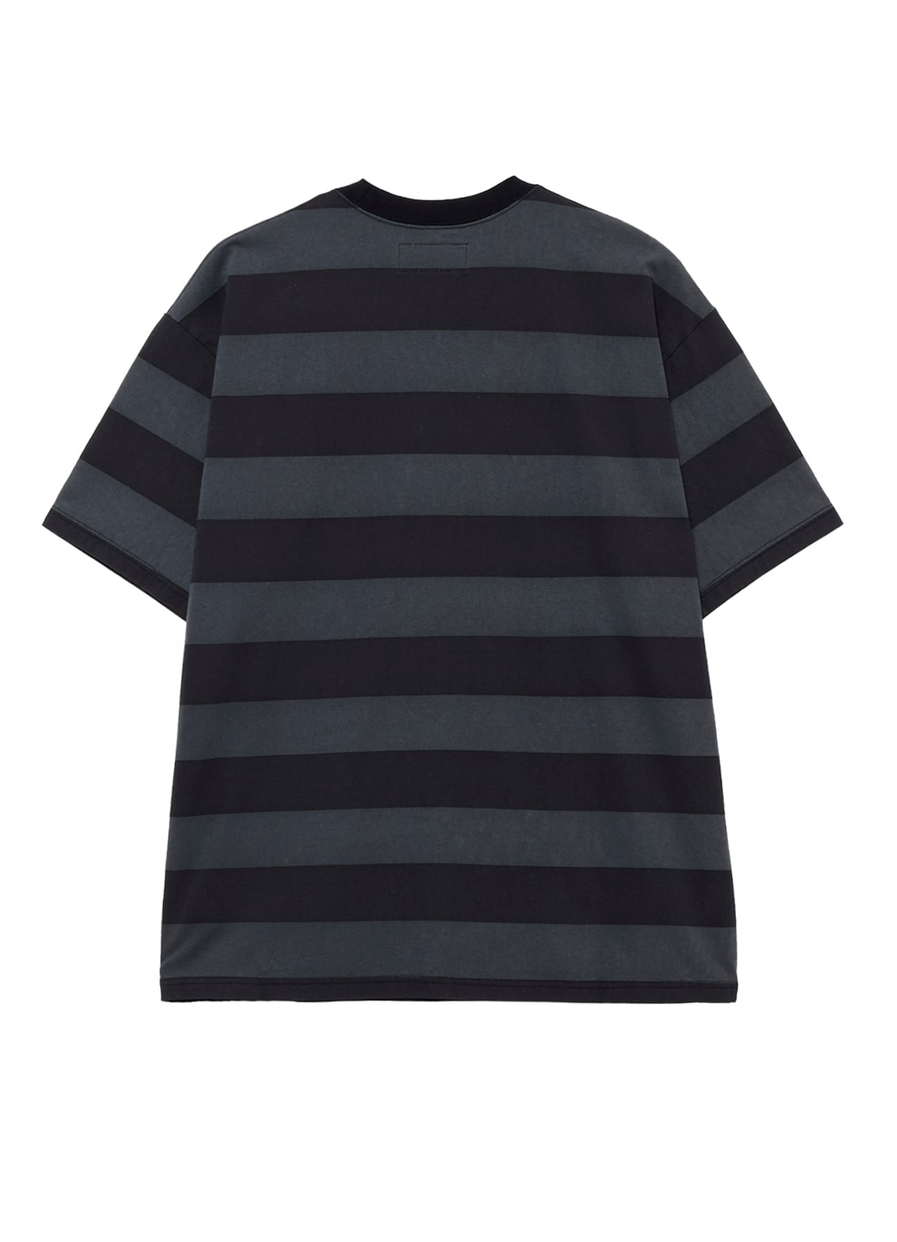 【8/7 12:00 発売】WILDSIDE×BLUE BLUE Pigment Stripe T-shirt Black_4