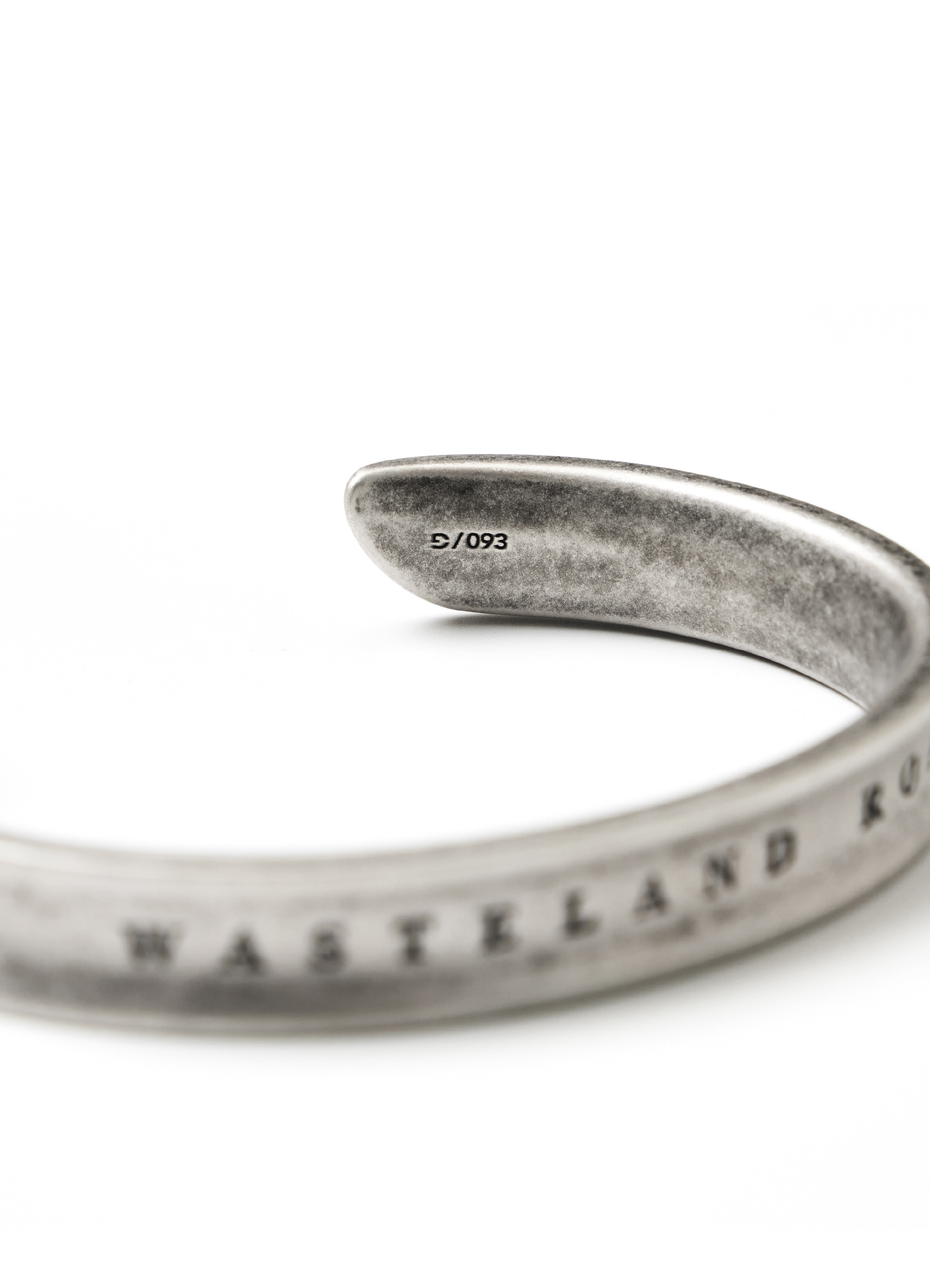 WILDSIDE x GOOPiMADE Wasteland Silver Bracelet_6