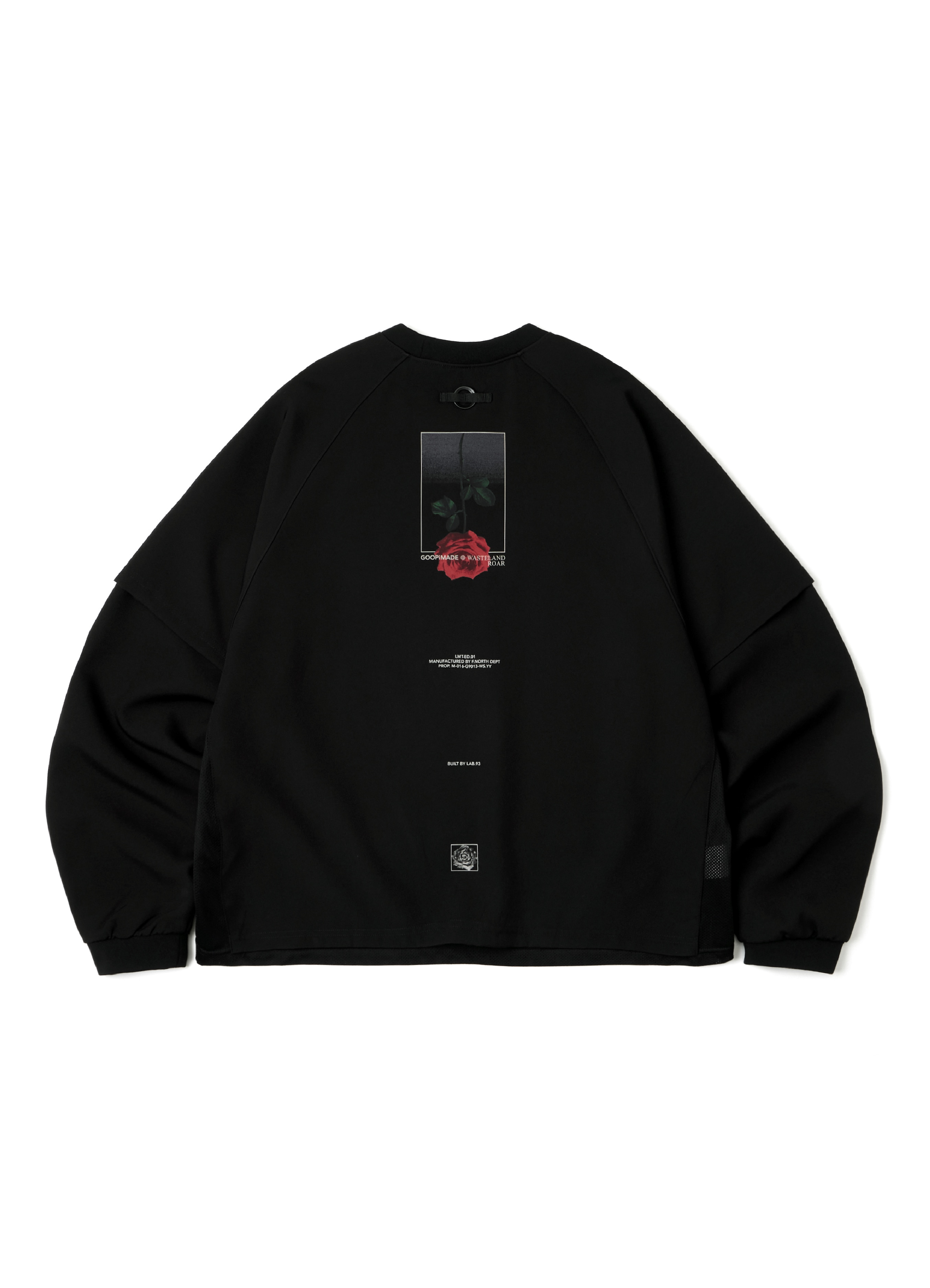 WILDSIDE x GOOPiMADE "ROSE" Logo Crewneck_2