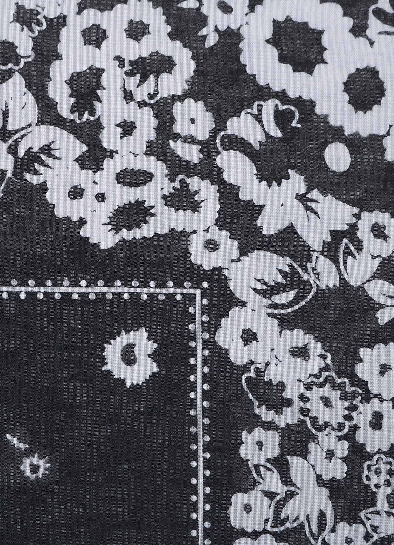 WILDSIDE × NOMA t.d. SUMMER SHIRT BANDANA(FREE SIZE BLACK