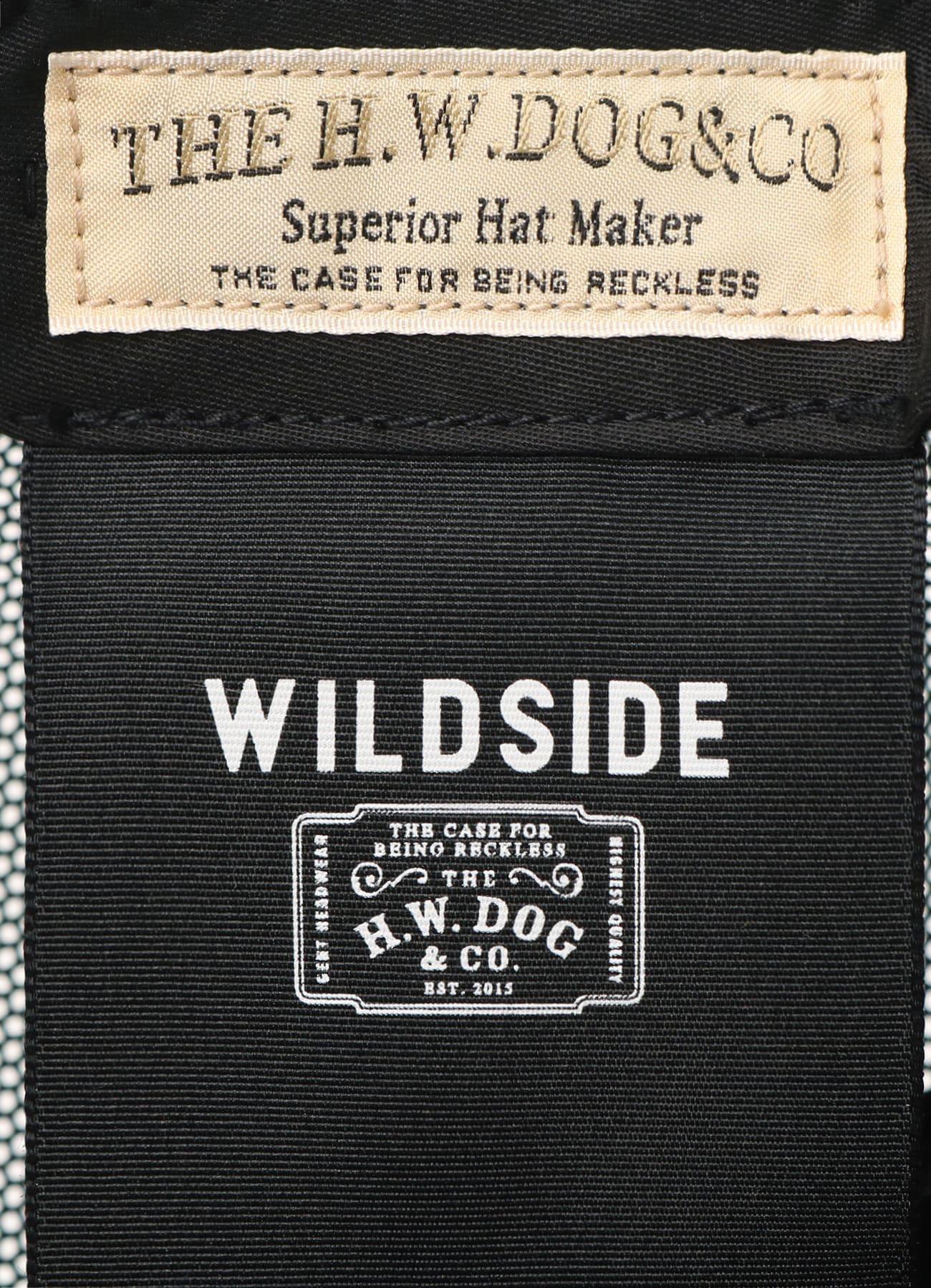 WILDSIDE × THE.H.W.DOG&CO. MESH HUNTING(FREE SIZE BLACK): THE H.W.