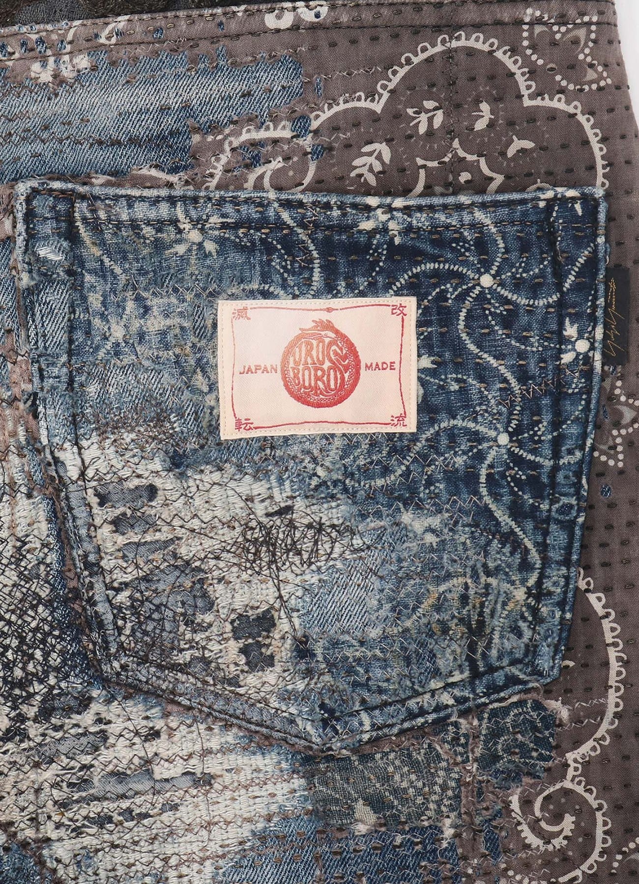 抽選販売>WILDSIDE × PROLETA RE ART UROBOROS DENIM PANTS vol 抽選販売>WILDSIDE × PROLETA RE ART UROBOROS DENIM PANTS vol