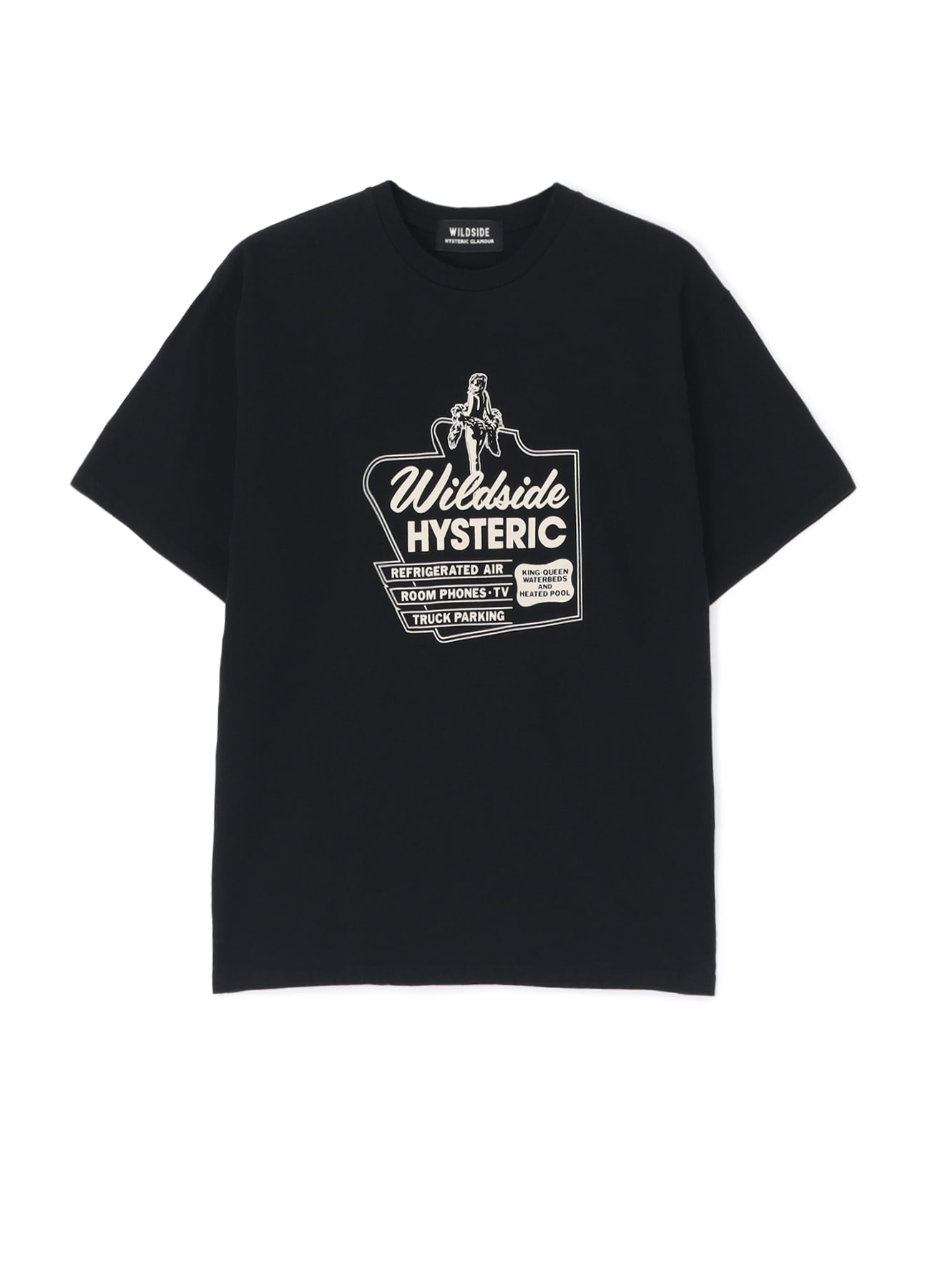 WILDSIDE × HYSTERIC GLAMOUR "WILDSIDE MOTEL" T-shirt