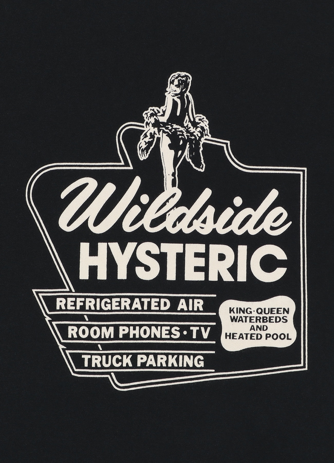 WILDSIDE × HYSTERIC GLAMOUR "WILDSIDE MOTEL" T-shirt_6