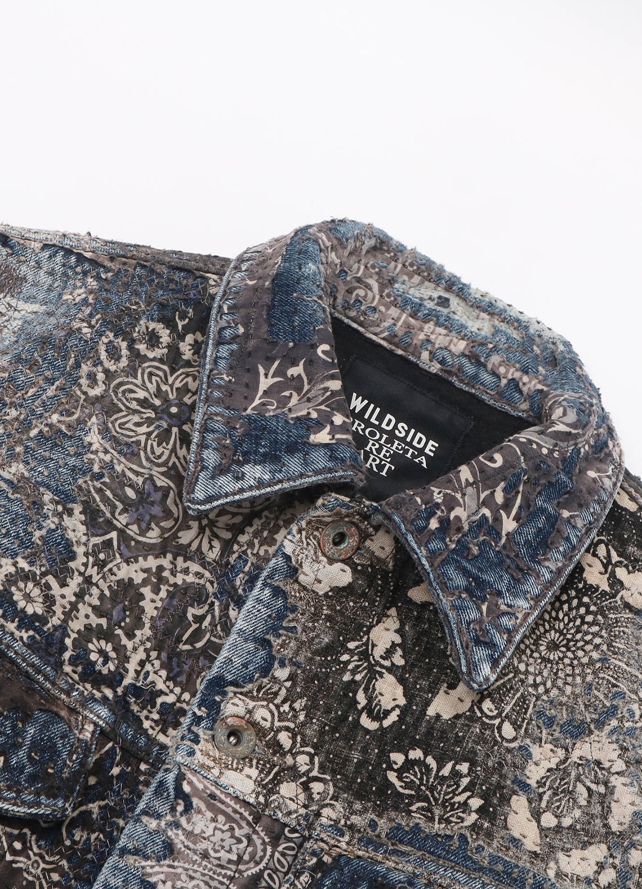 <抽選販売>WILDSIDE × PROLETA RE ART UROBOROS DENIM JACKET vol.2_3