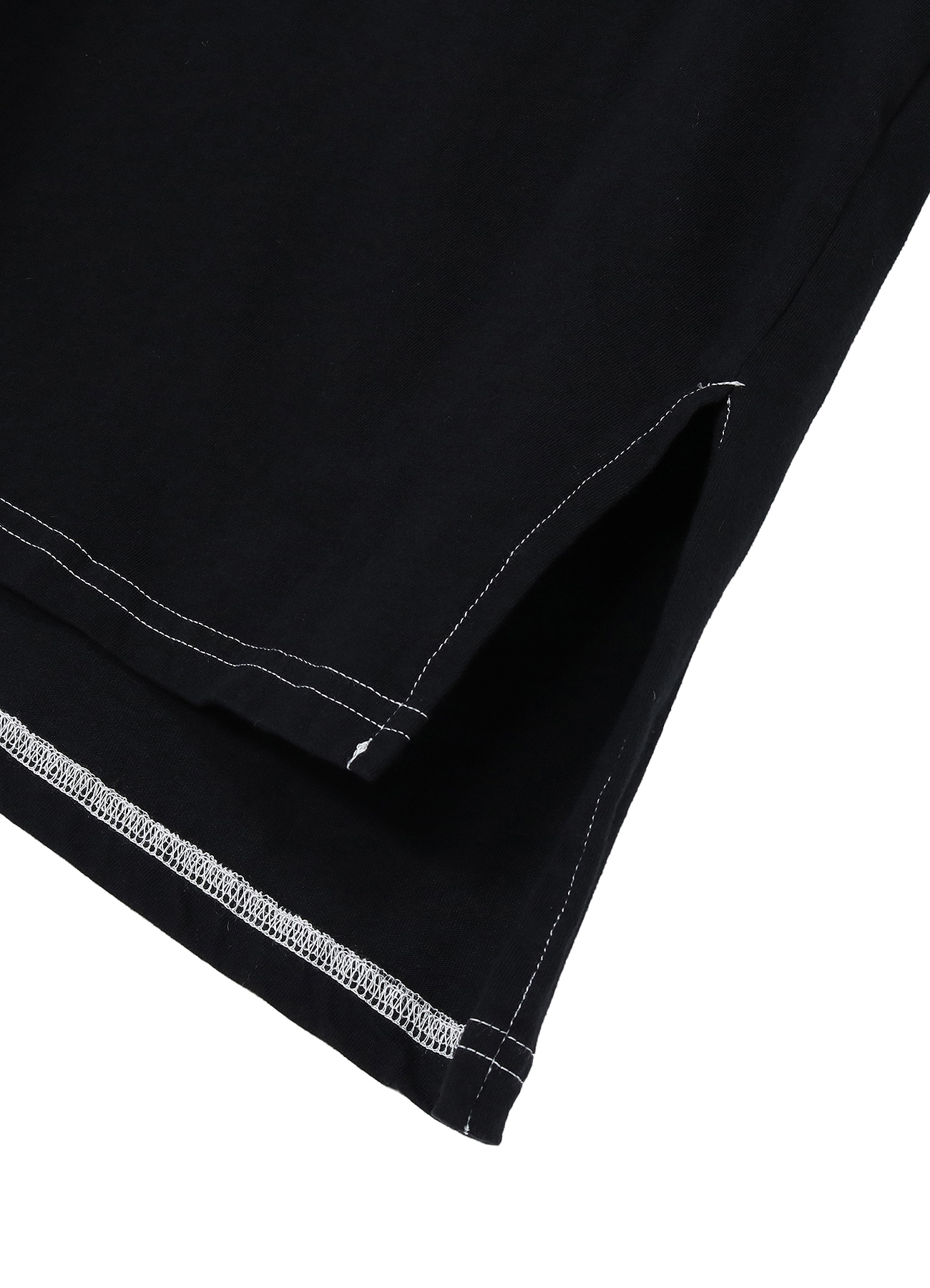 Cotton Jersey Collared Pocket  Long Sleeve T-shirt (Garment Dye)_5