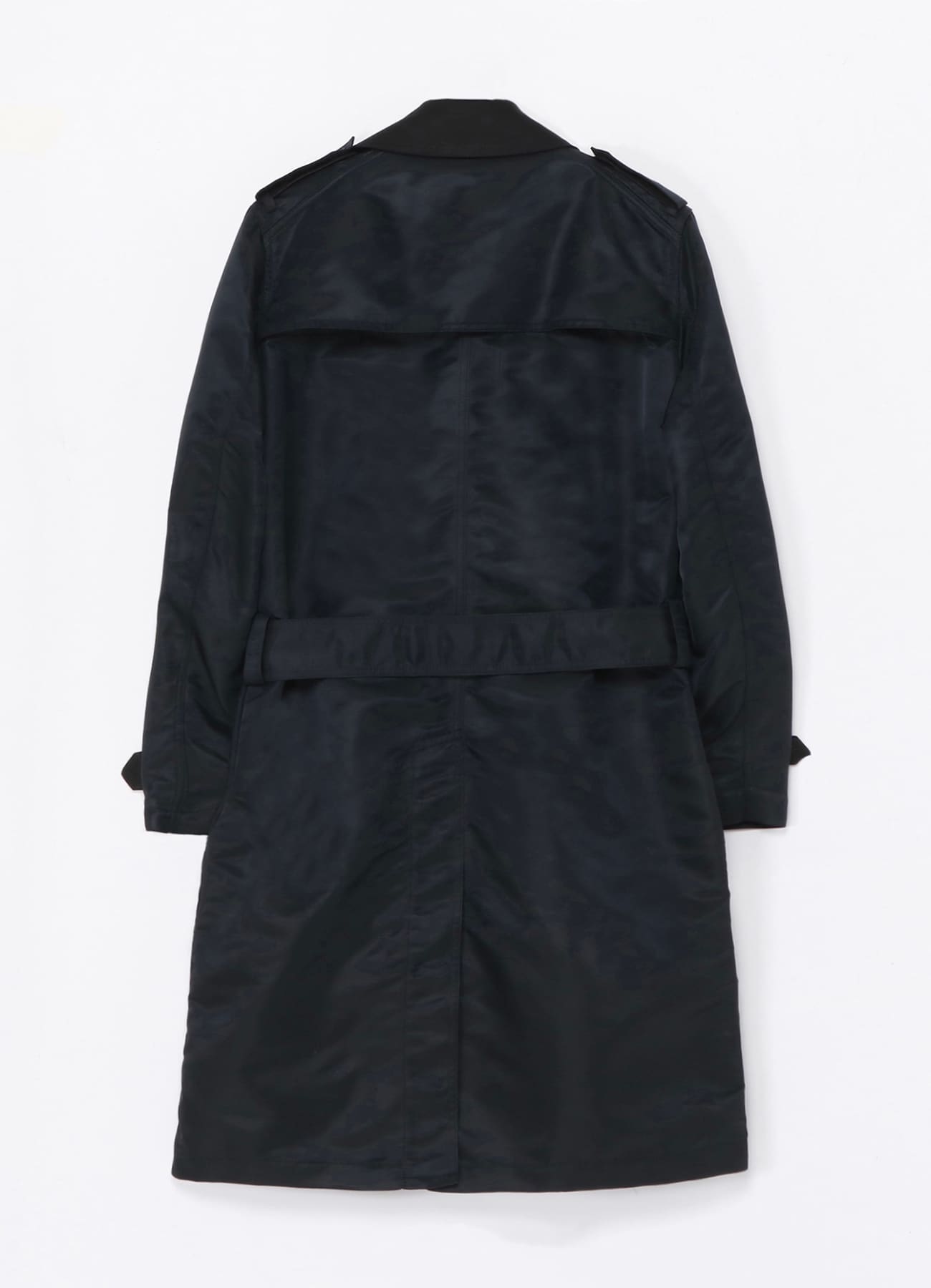 Nylon Twill Trench Coat