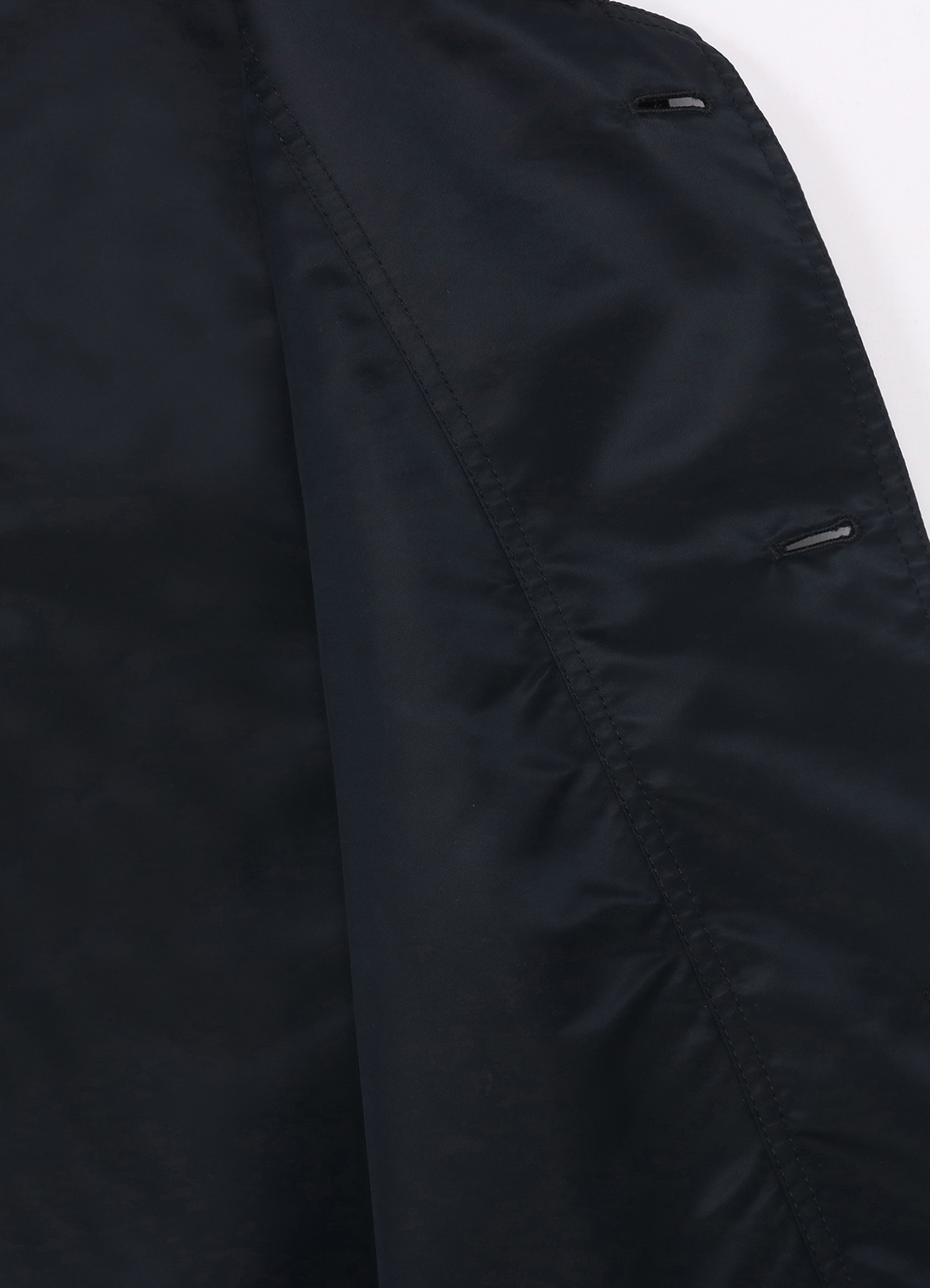 Nylon Twill Soutien Collar Coat(XS Black): YOHJI YAMAMOTO