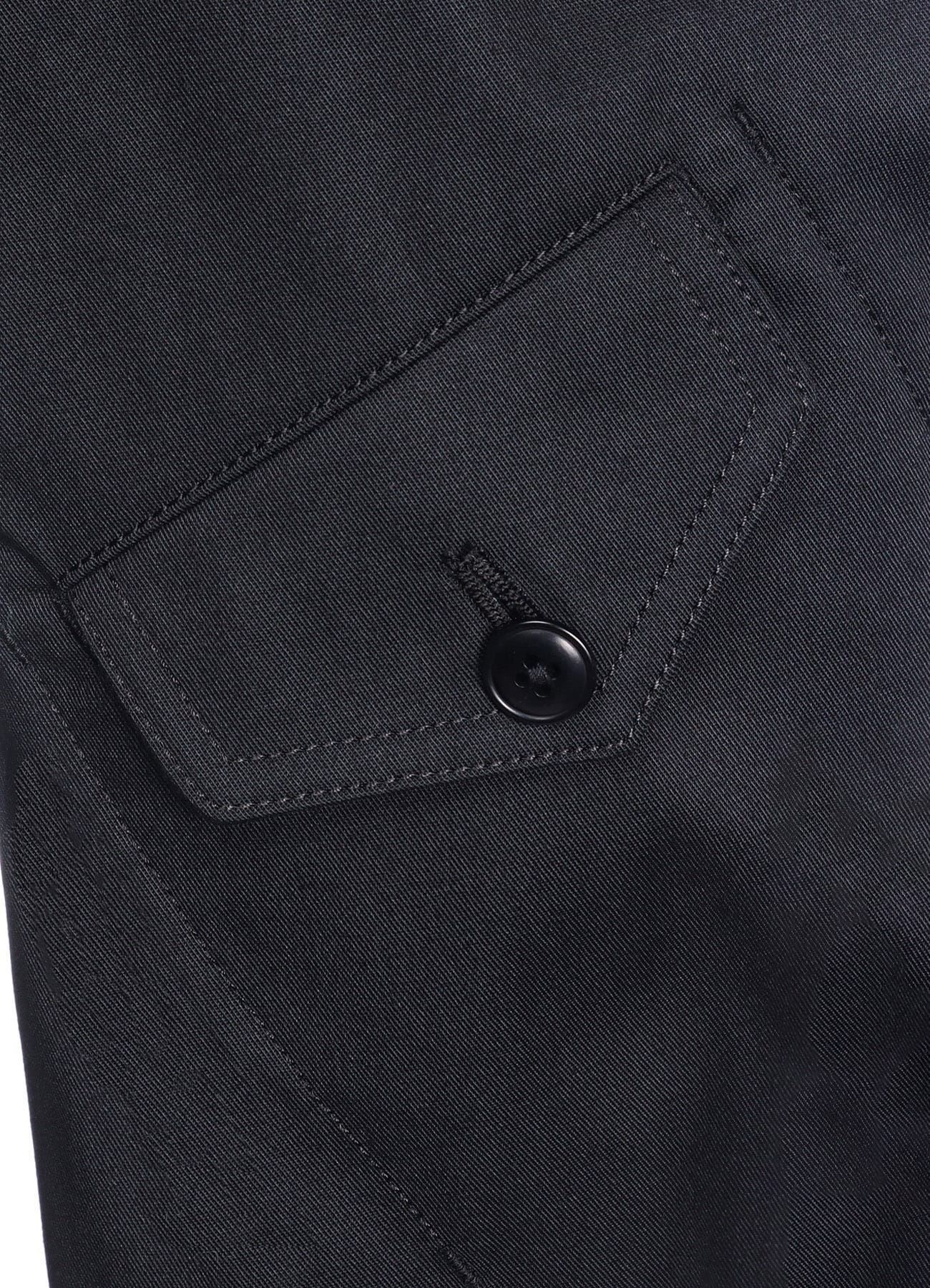 T/C Twill 5B Shirt Jacket(XS BLACK): YOHJI YAMAMOTO T/C Twill 5B Shirt Jacket(XS BLACK): YOHJI YAMAMOTO