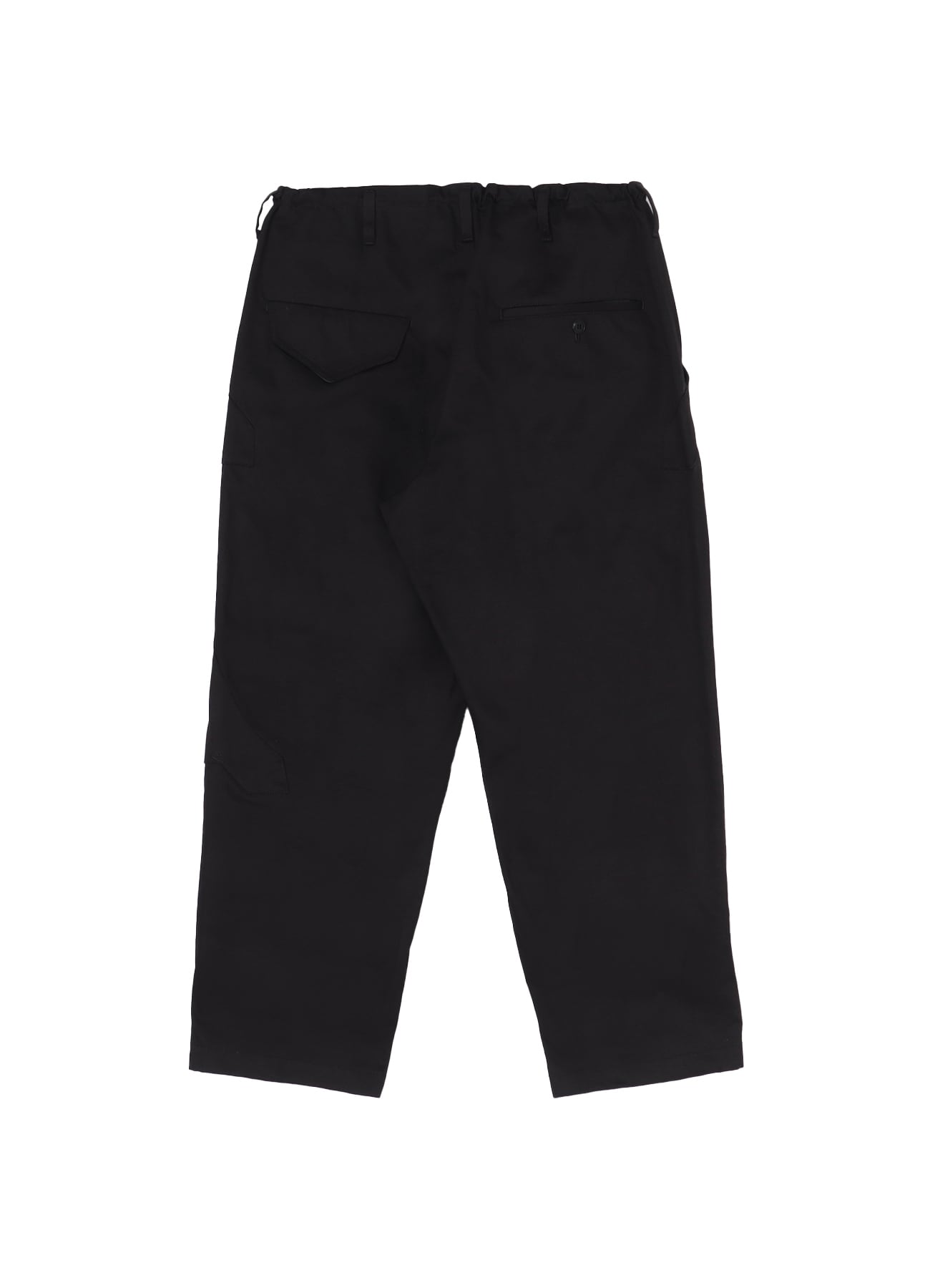 Cotton Chino Flap Pocket Drawstring Pants