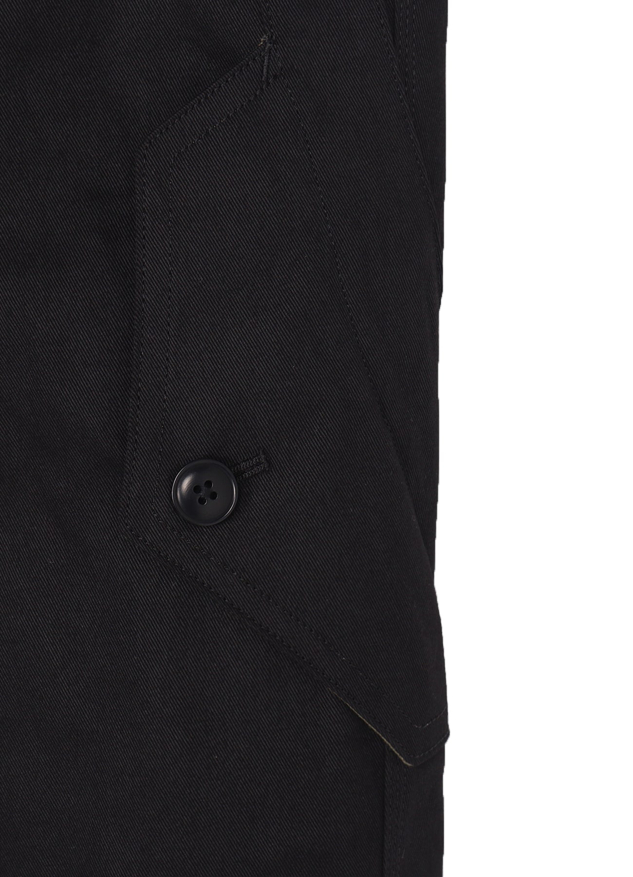 Cotton Chino Flap Pocket Drawstring Pants_7