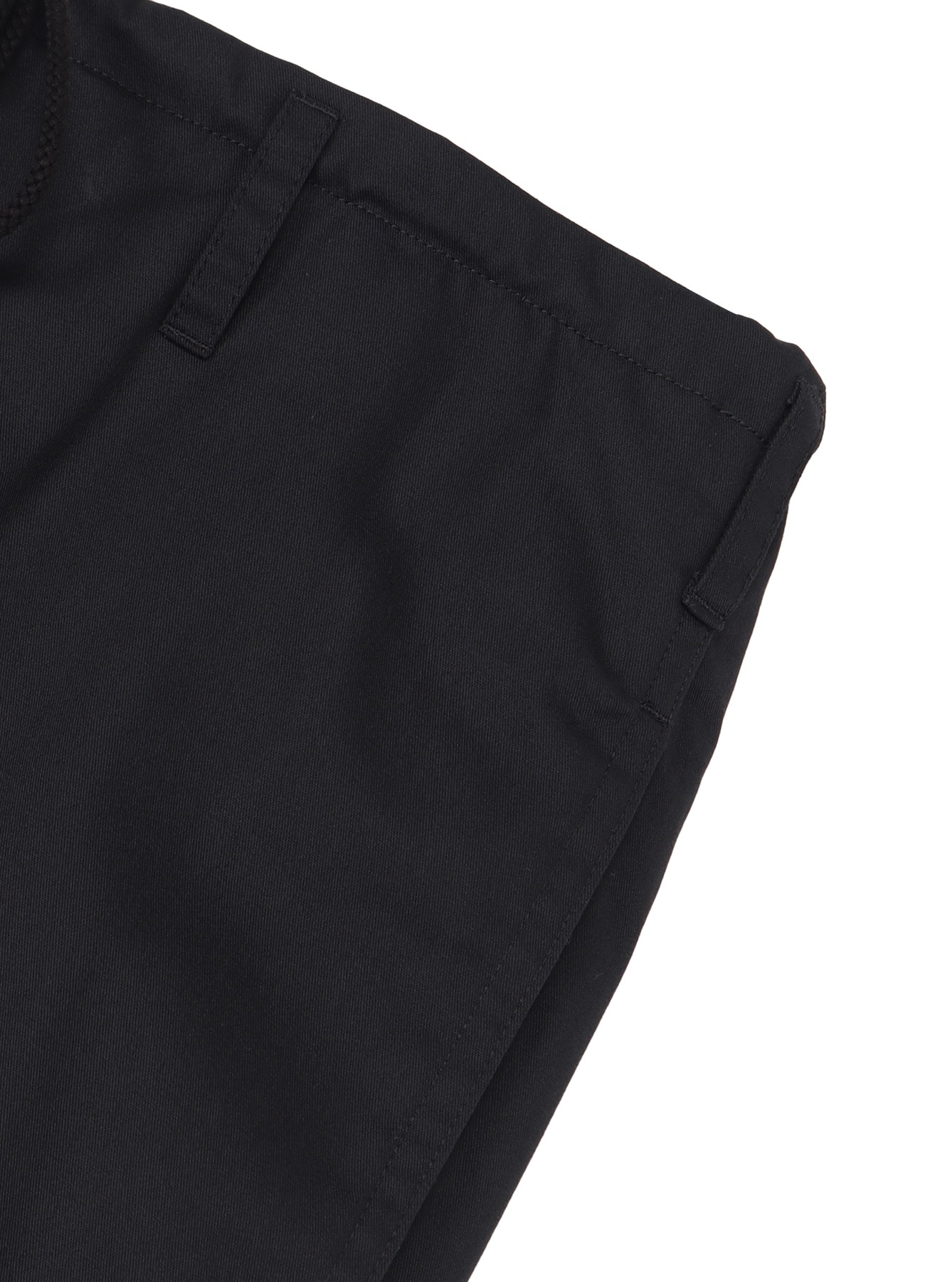 T/C Twill Drawstring Loose Silhouette Pants_3