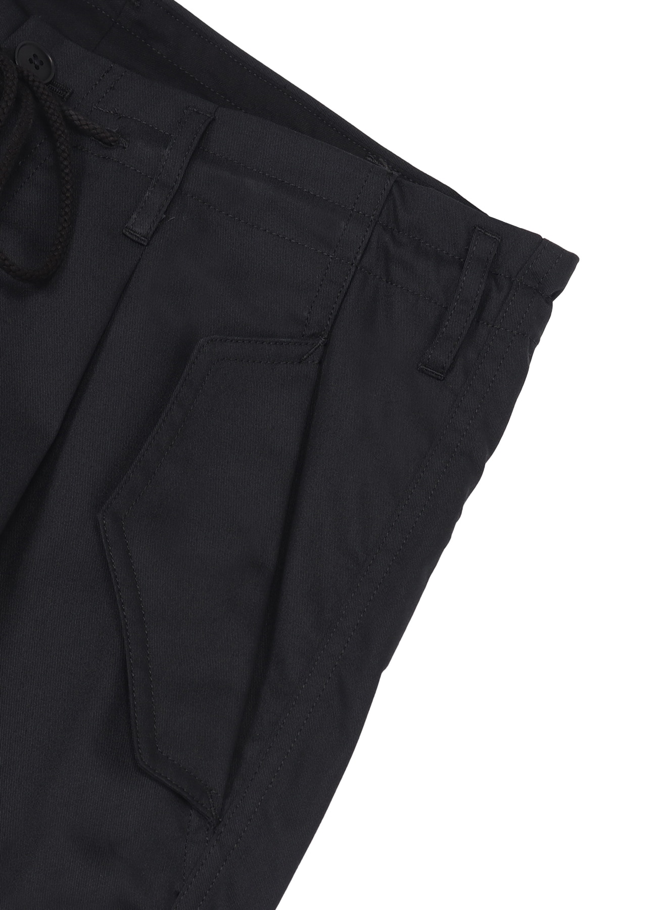 T/C Twill Drawstring 1tuck Pants_4