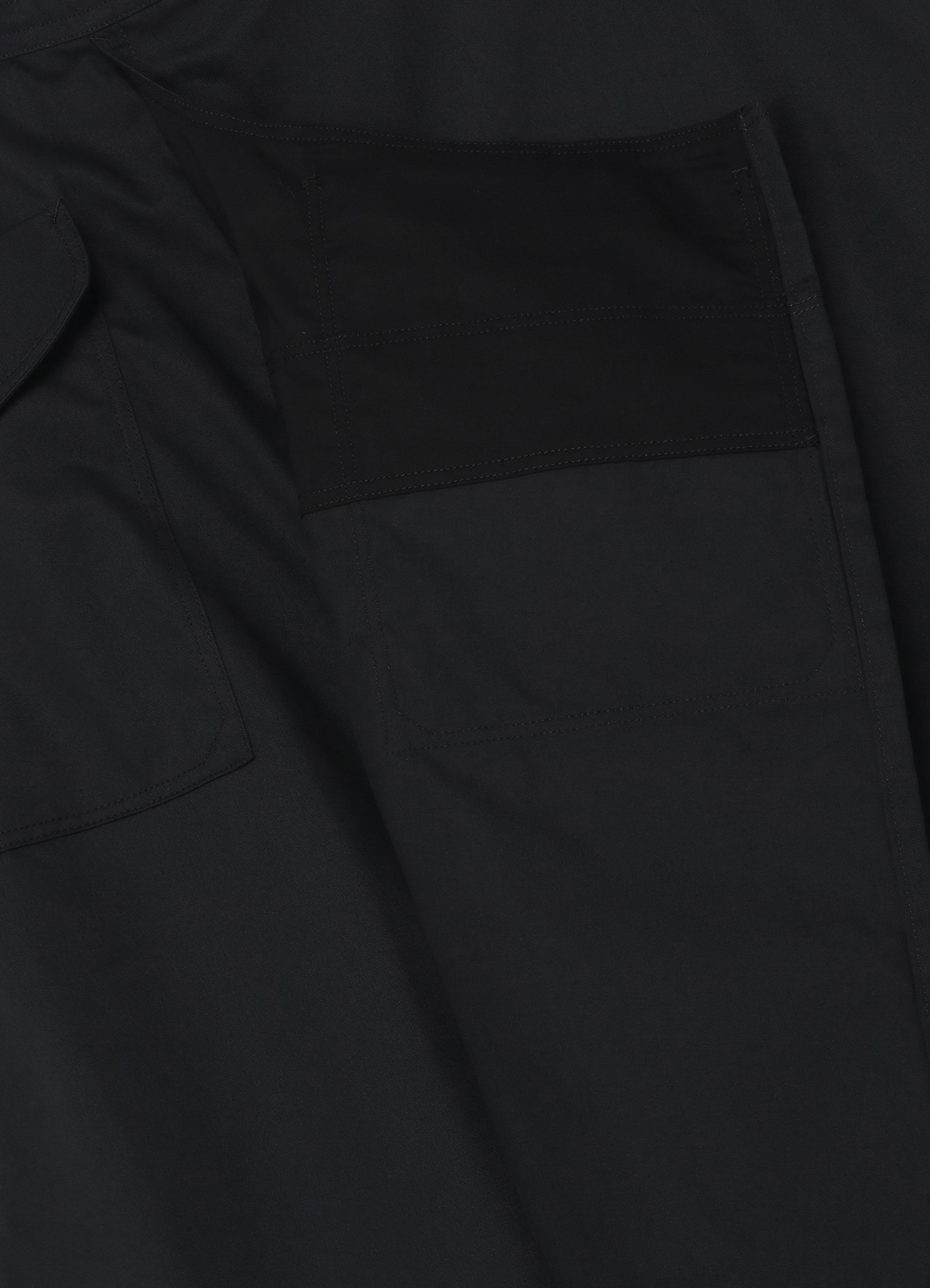 T/C Twill Drawstring Asymmetry Skirt_8