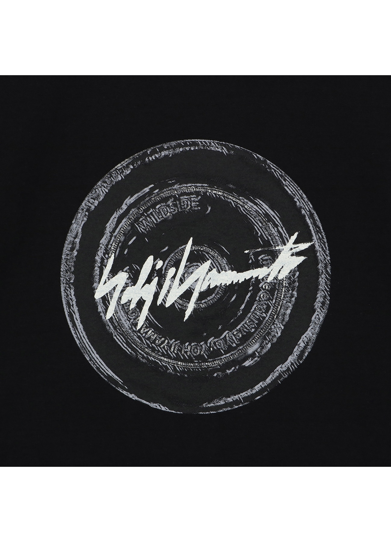 WILDSIDE Record T-shirt(M BLACK): YOHJI YAMAMOTO｜WILDSIDE YOHJI
