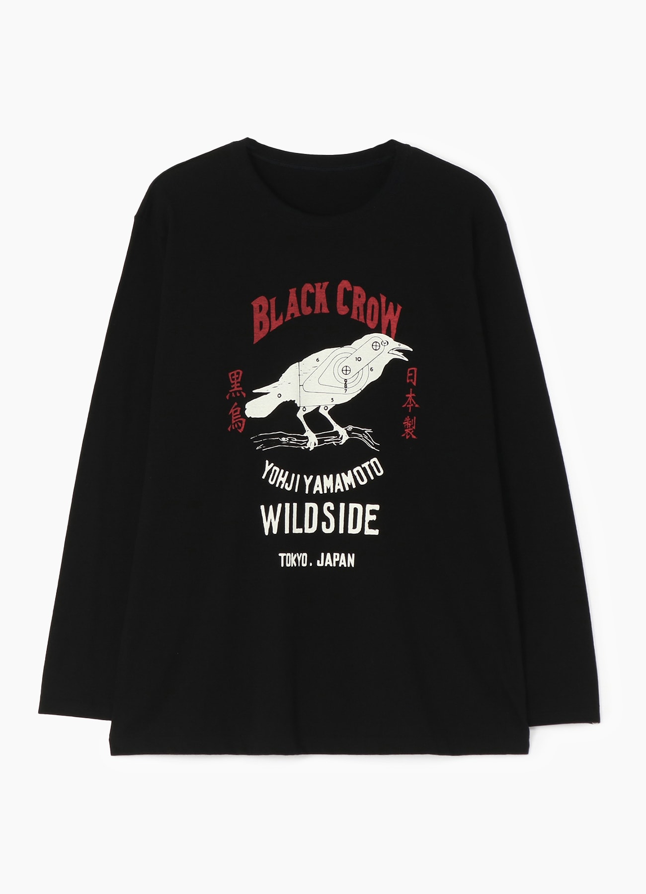 WILDSIDE Black Crow Hunting Long Sleeve T-shirt