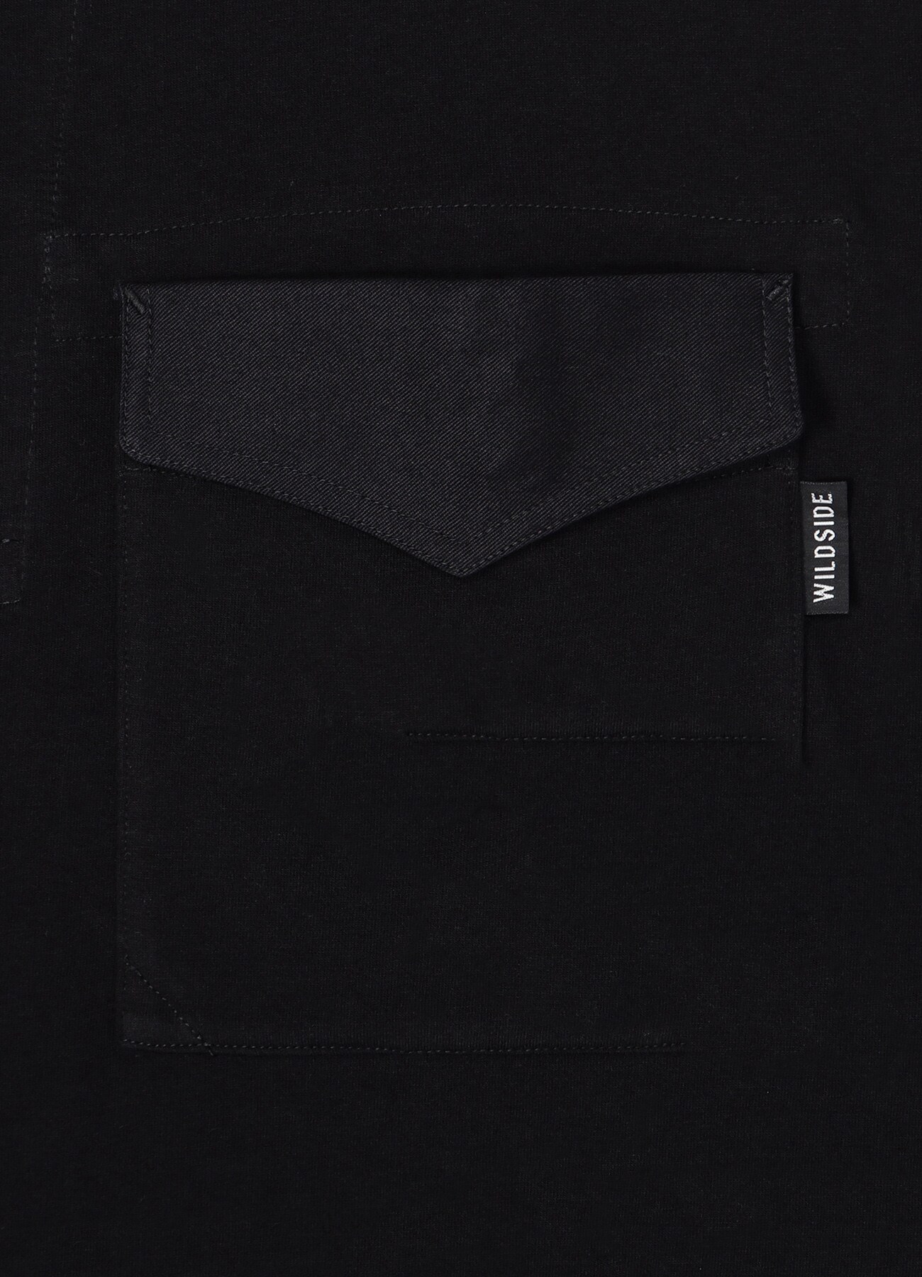 Cotton Jersey Half Zip Long Sleeve T-shirt_8