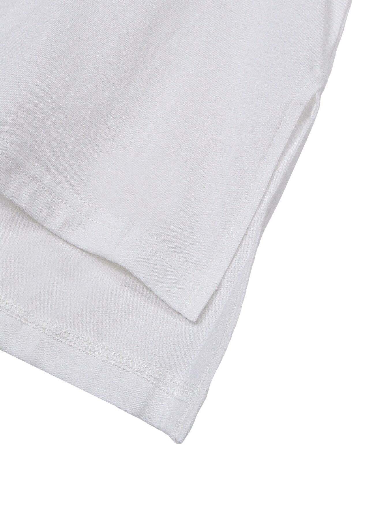 Cotton Jersey Shoulder Strap Henley Neck Long Sleeve T-shirt_6