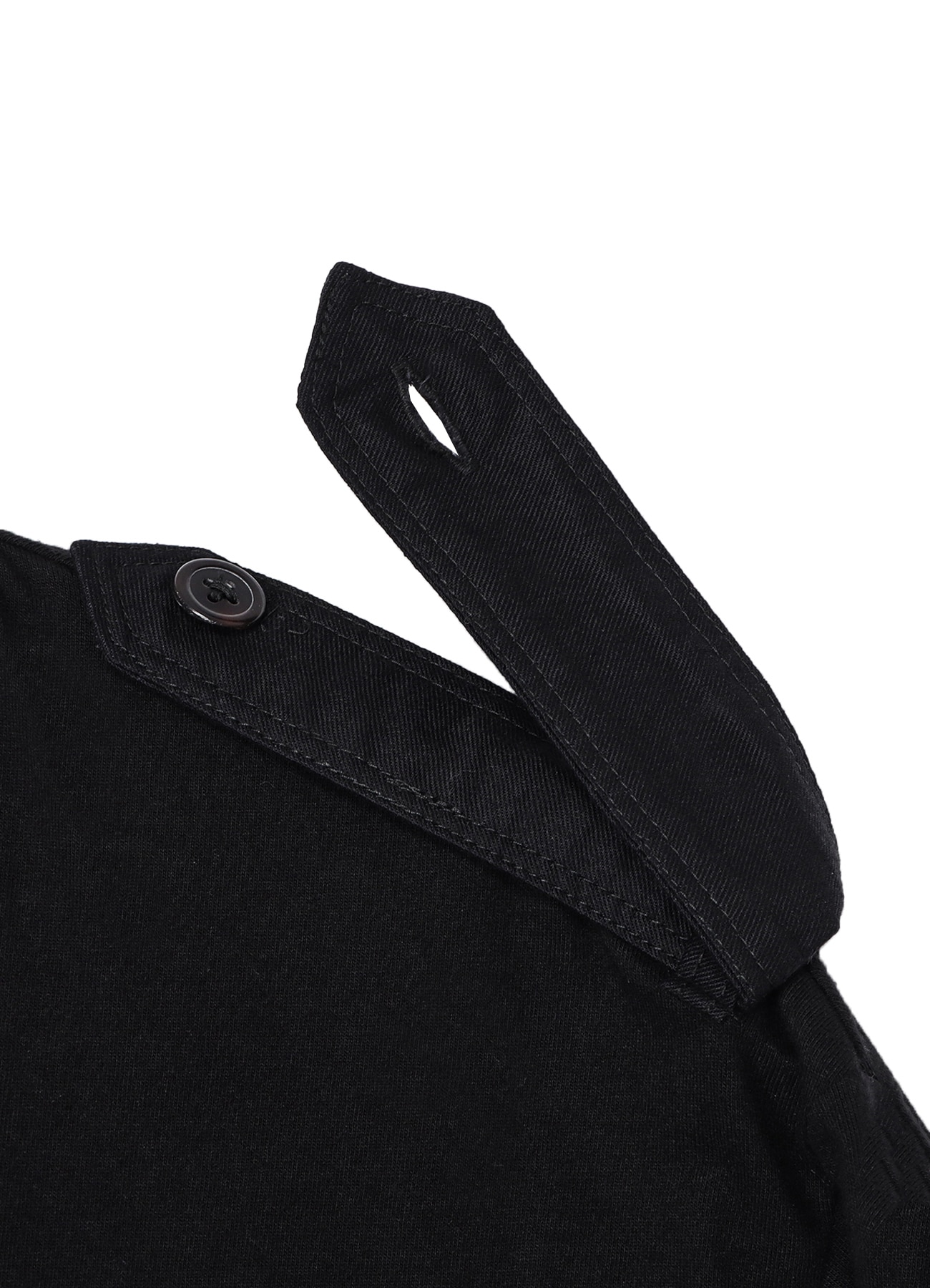 WILDSIDE【Yohji Yamamoto】Cotton Jersey Shoulder Strap LS T WILDSIDE YOHJI YAMAMOTO【Official】