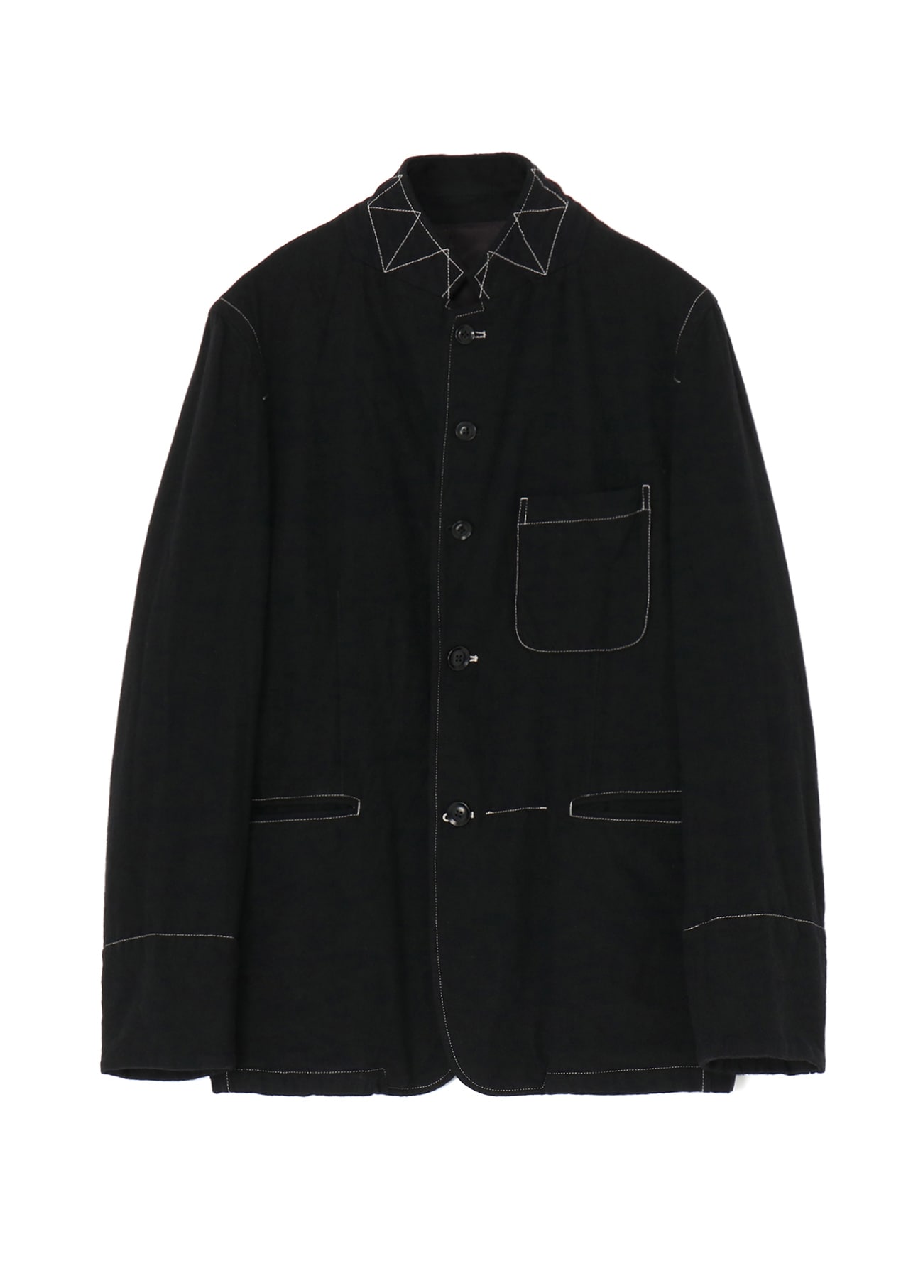Fulling Wool Tailored Jacket(FREE SIZE BLACK): YOHJI YAMAMOTO ...