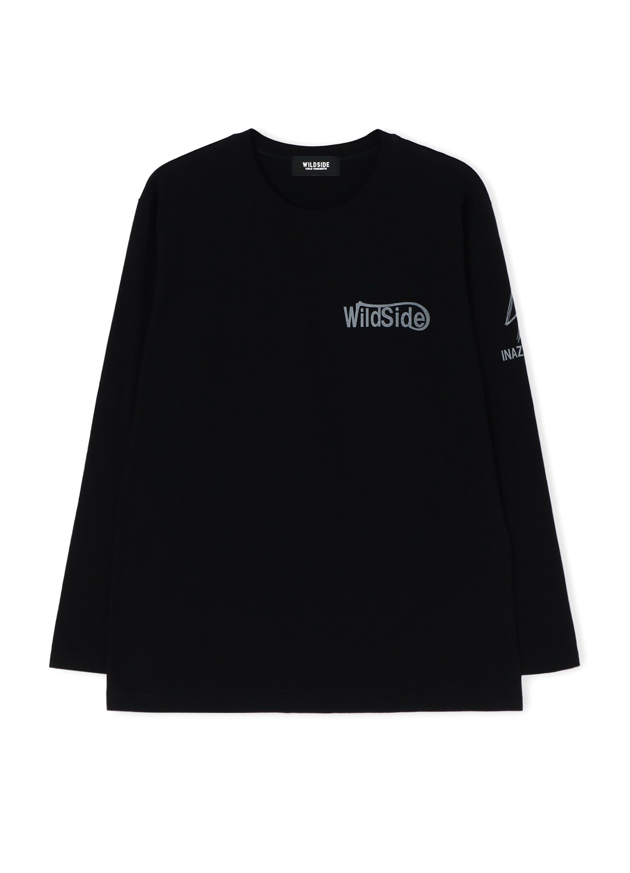 Pink Dahlia Long Sleeve T-shirt(M BLACK): YOHJI YAMAMOTO｜WILDSIDE